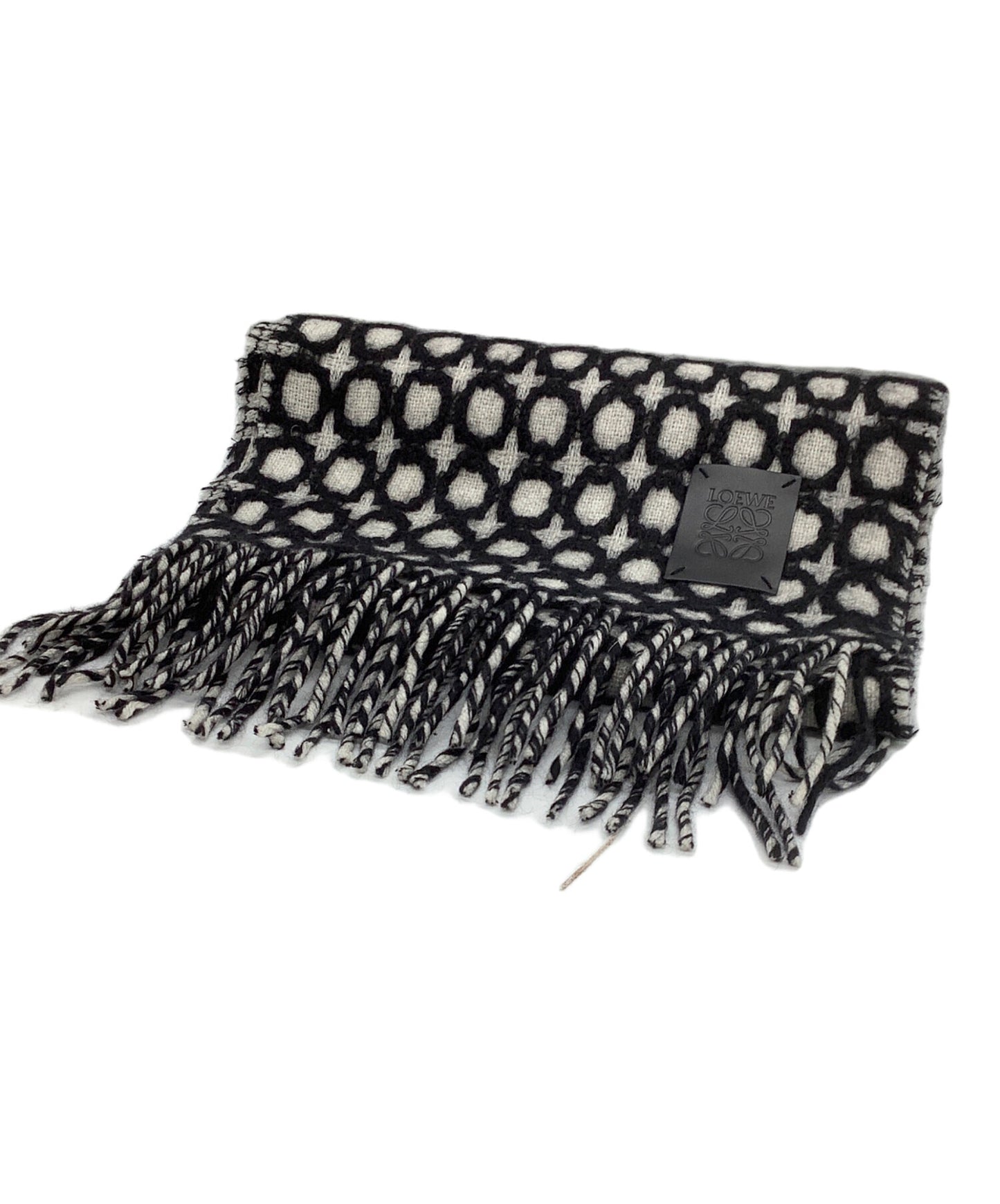 [Pre-owned] LOEWE Mohair-blend scarf