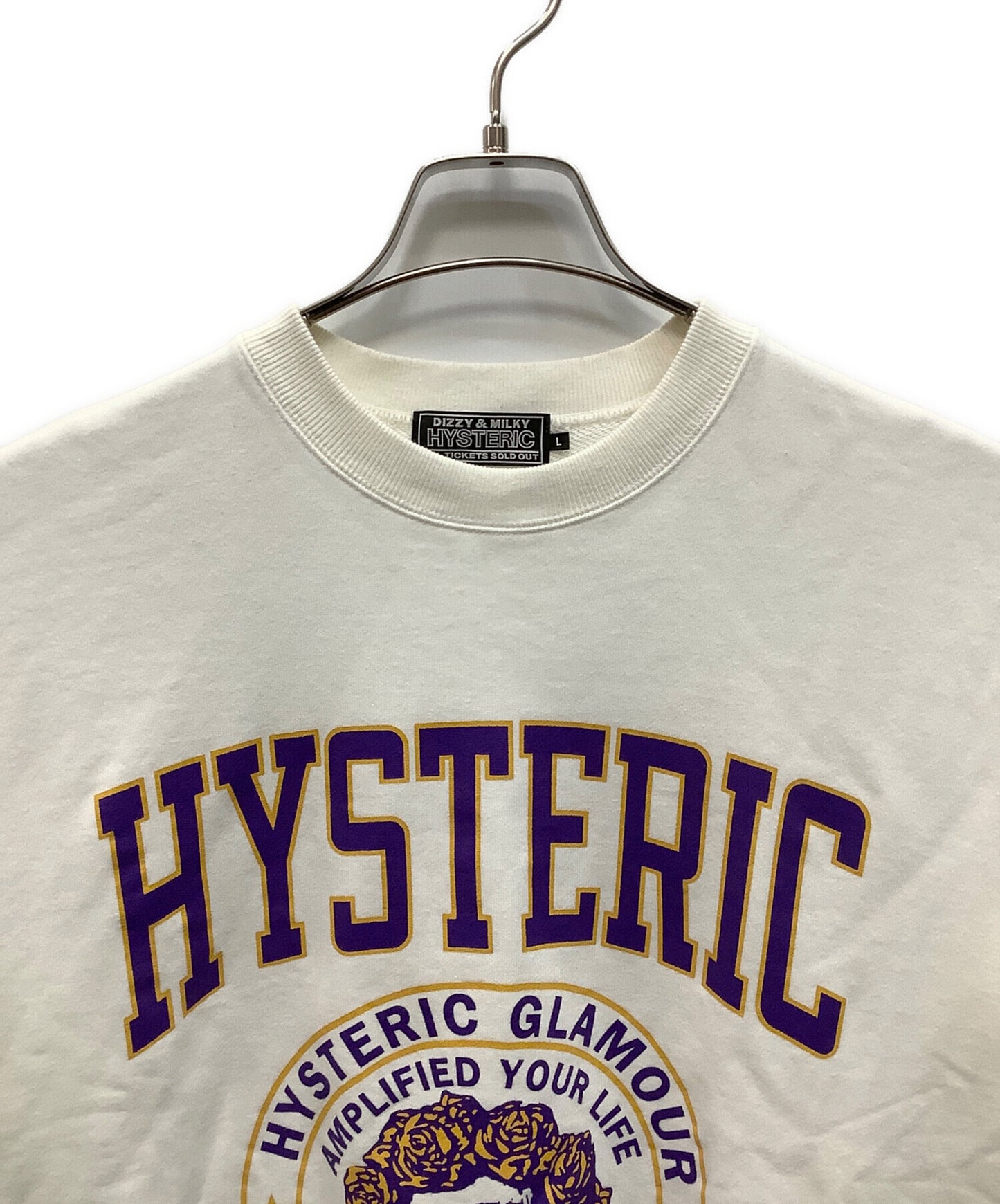 [Pre-owned] Hysteric Glamour crew neck sweatshirt 02241CS01