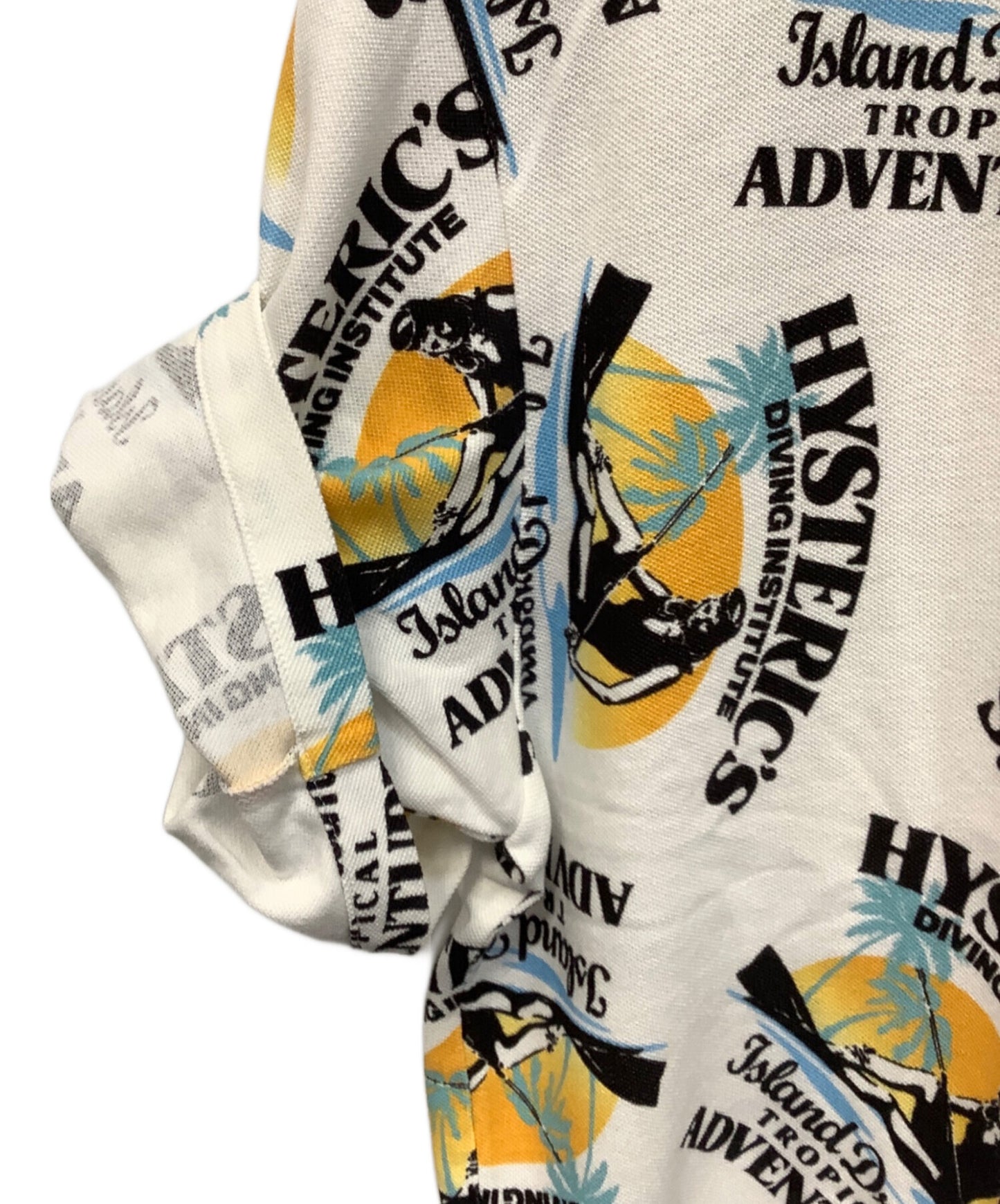 [Pre-owned] Hysteric Glamour open-collared shirt 02241CH04