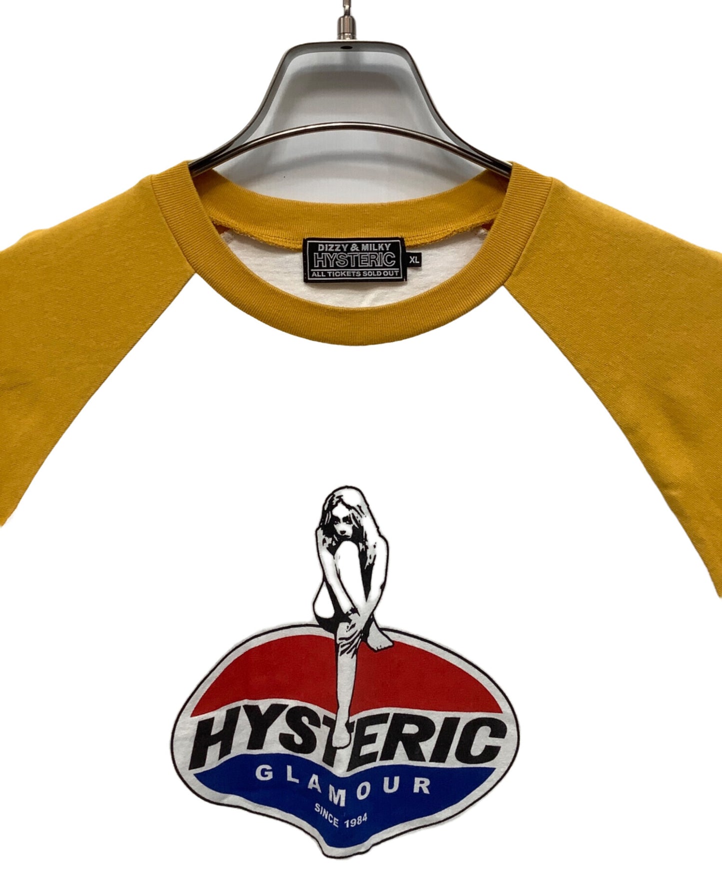 [Pre-owned] Hysteric Glamour raglan T-shirt 02233CL03