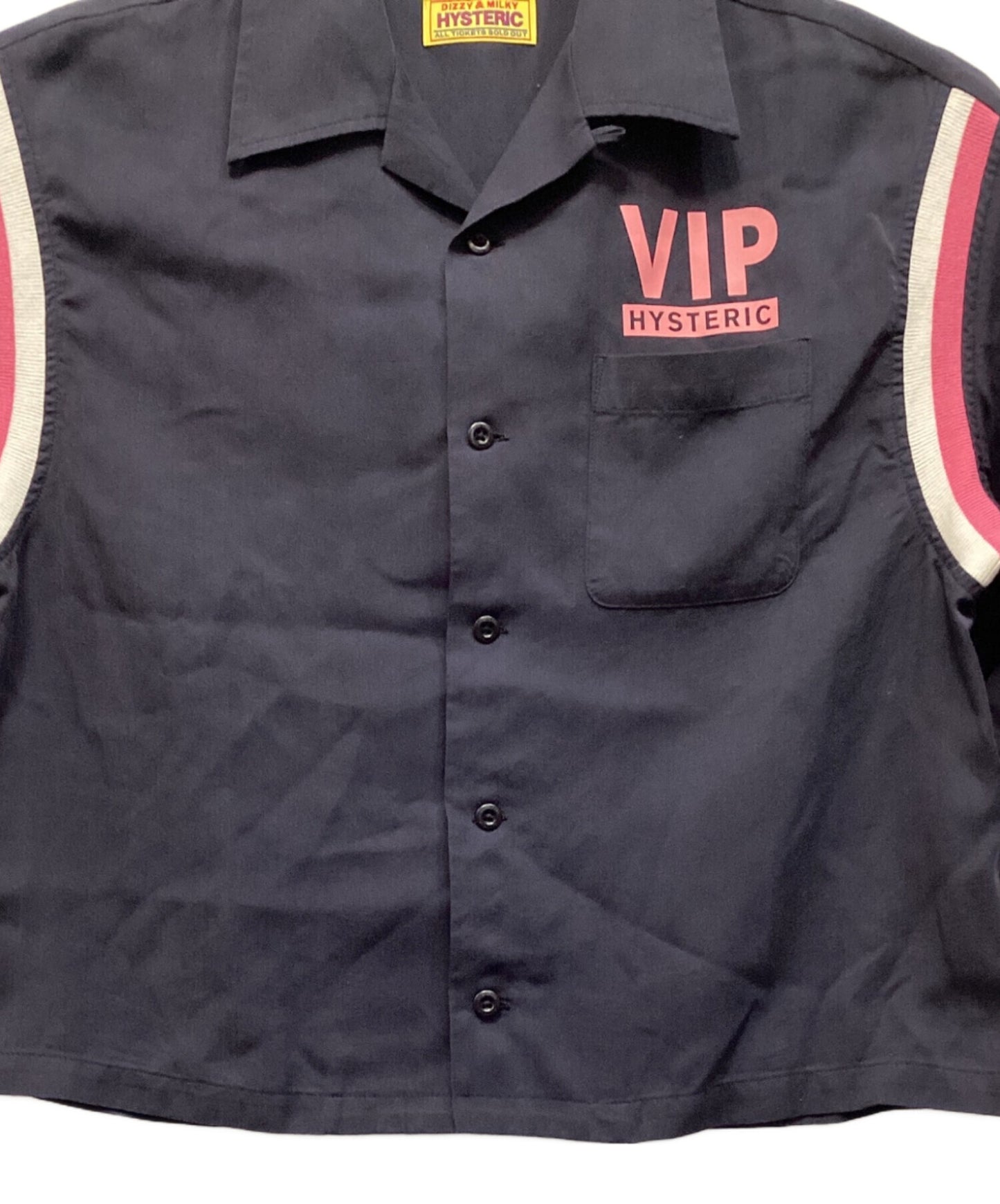 [Pre-owned] Hysteric Glamour SUPER FUZZ bowling shirt 01241AH06