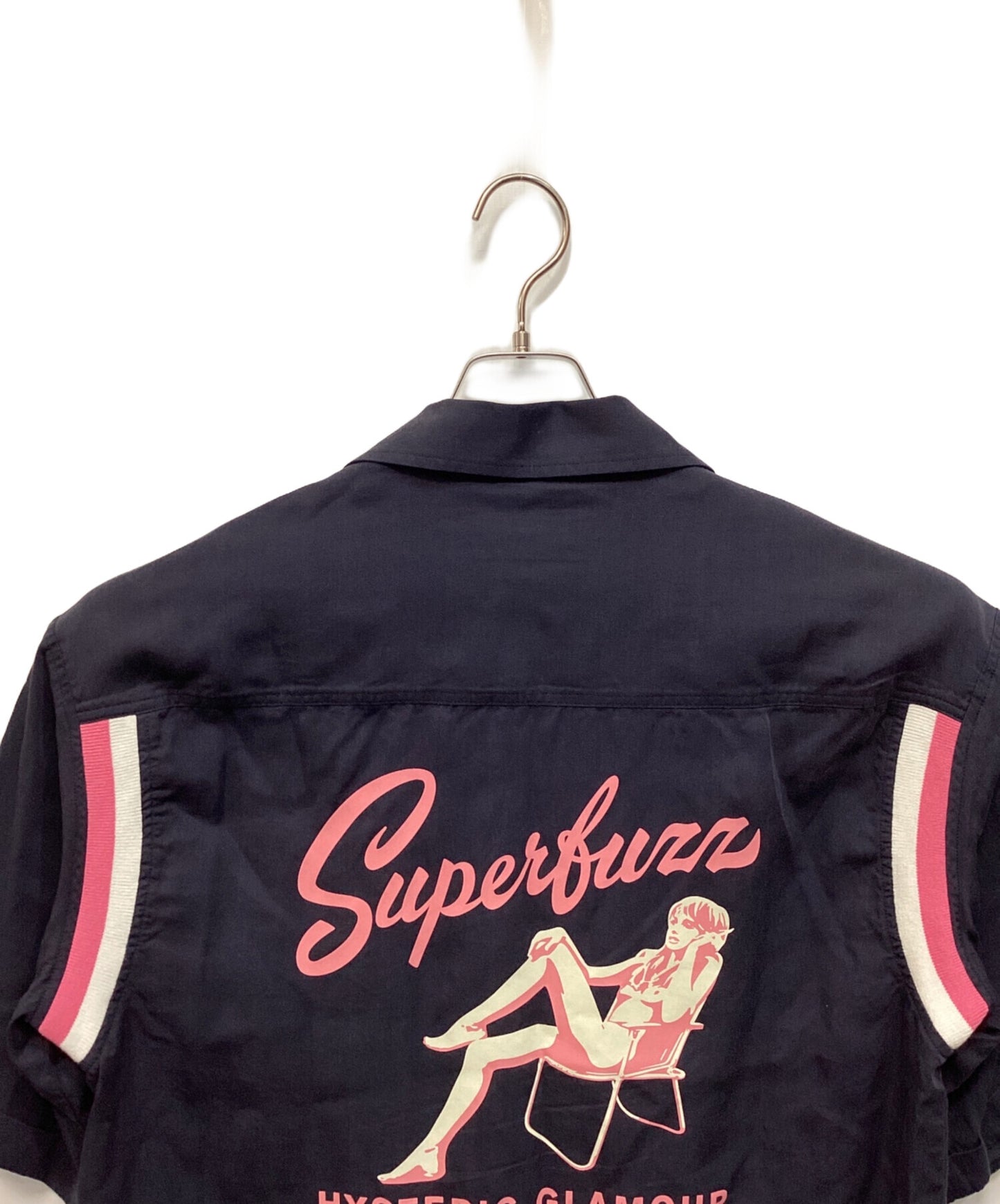 [Pre-owned] Hysteric Glamour SUPER FUZZ bowling shirt 01241AH06