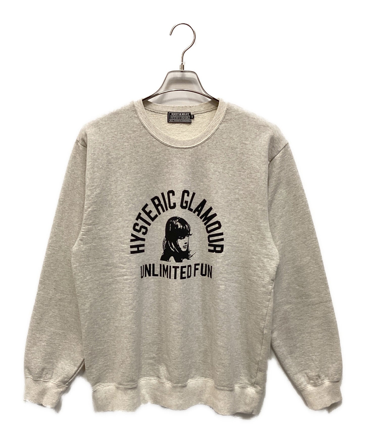 [Pre-owned] Hysteric Glamour crew neck sweatshirt 02243CS01