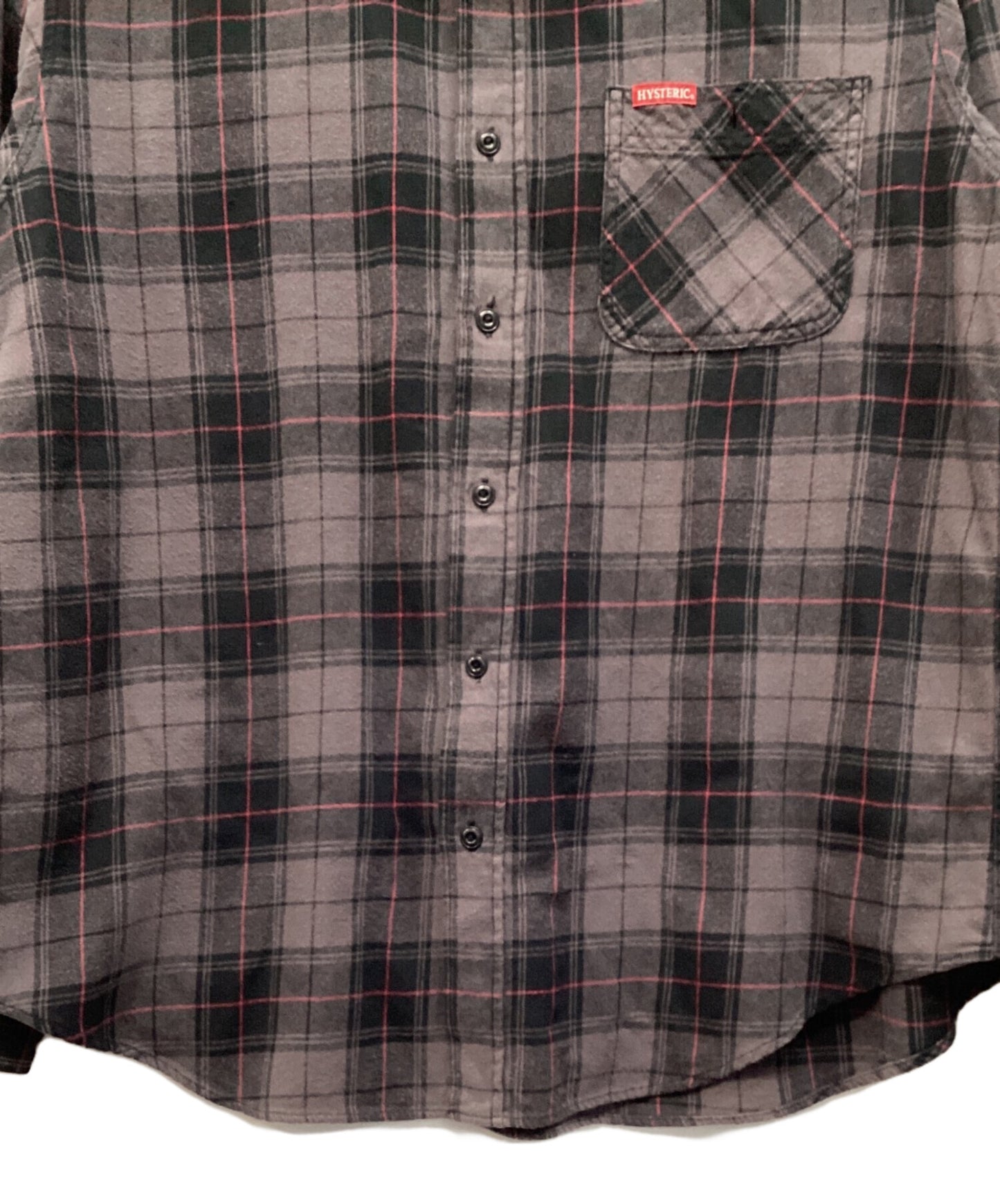 [Pre-owned] Hysteric Glamour napped viera checkered shag 02223AH01