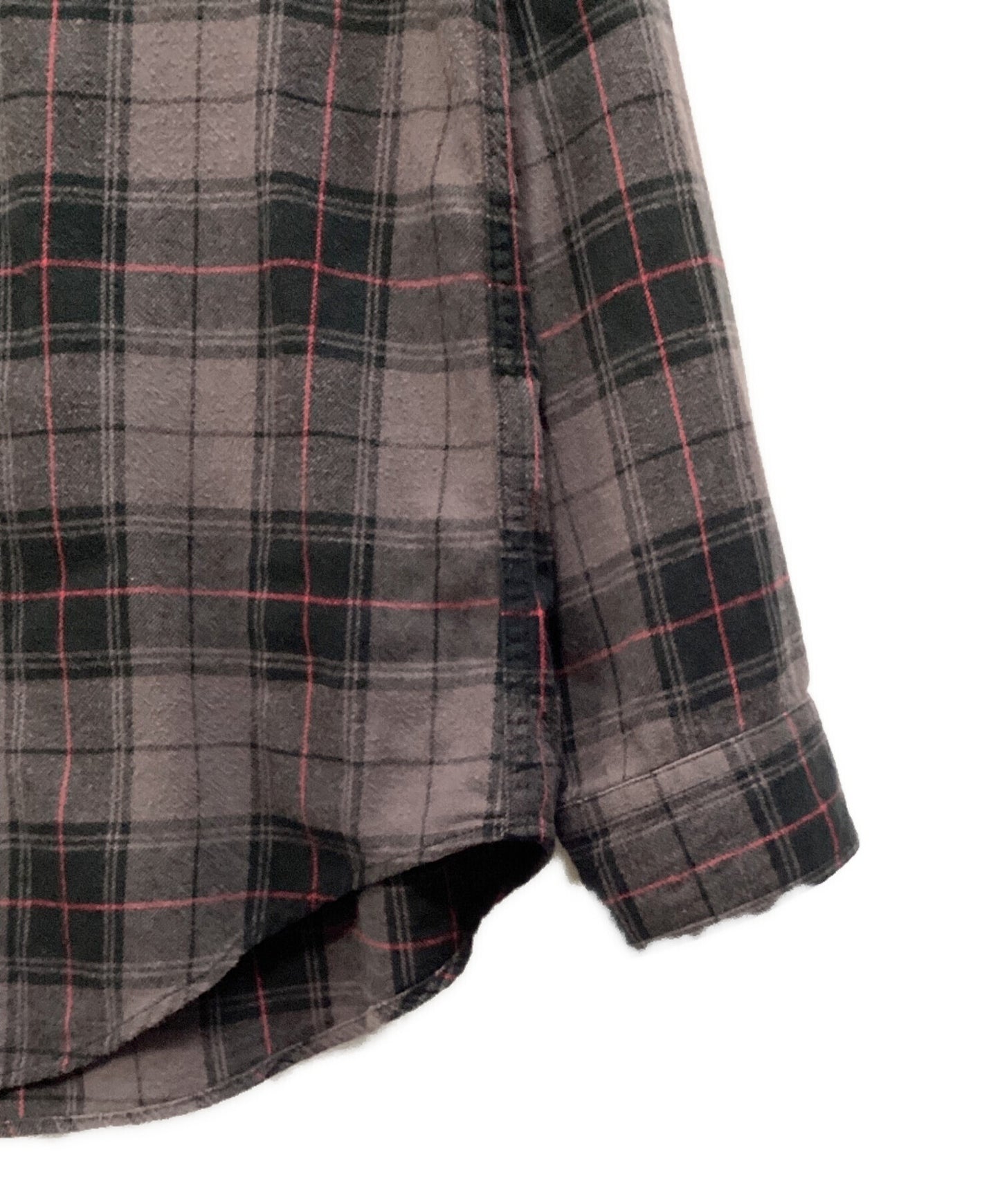 [Pre-owned] Hysteric Glamour napped viera checkered shag 02223AH01