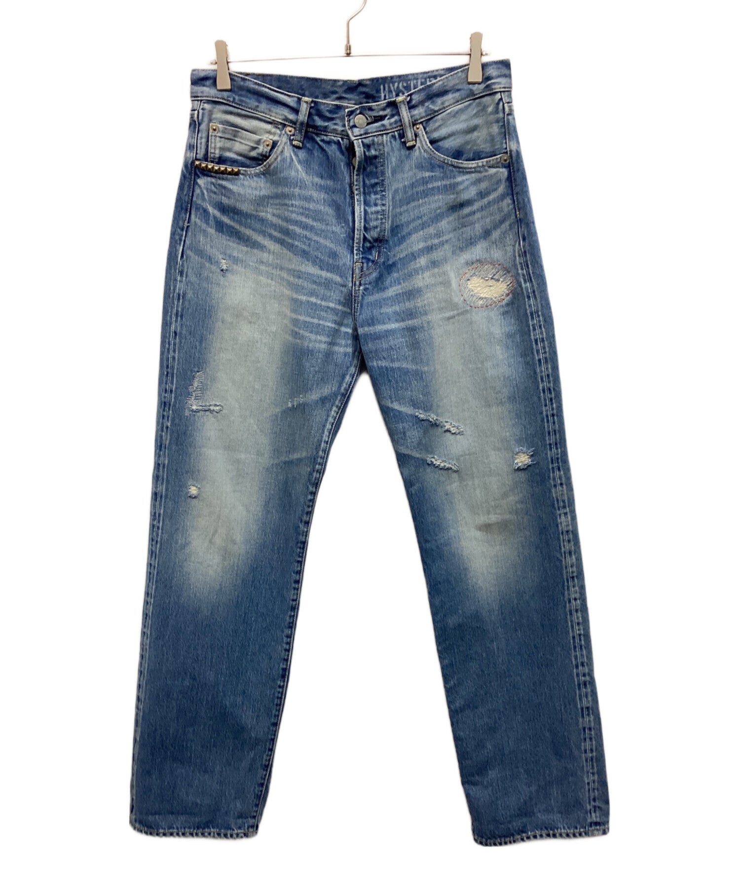 by the r coating skinny denimラスターarchive Undercover A/W 2005 'Arts & Crafts' Lambskin Distressed