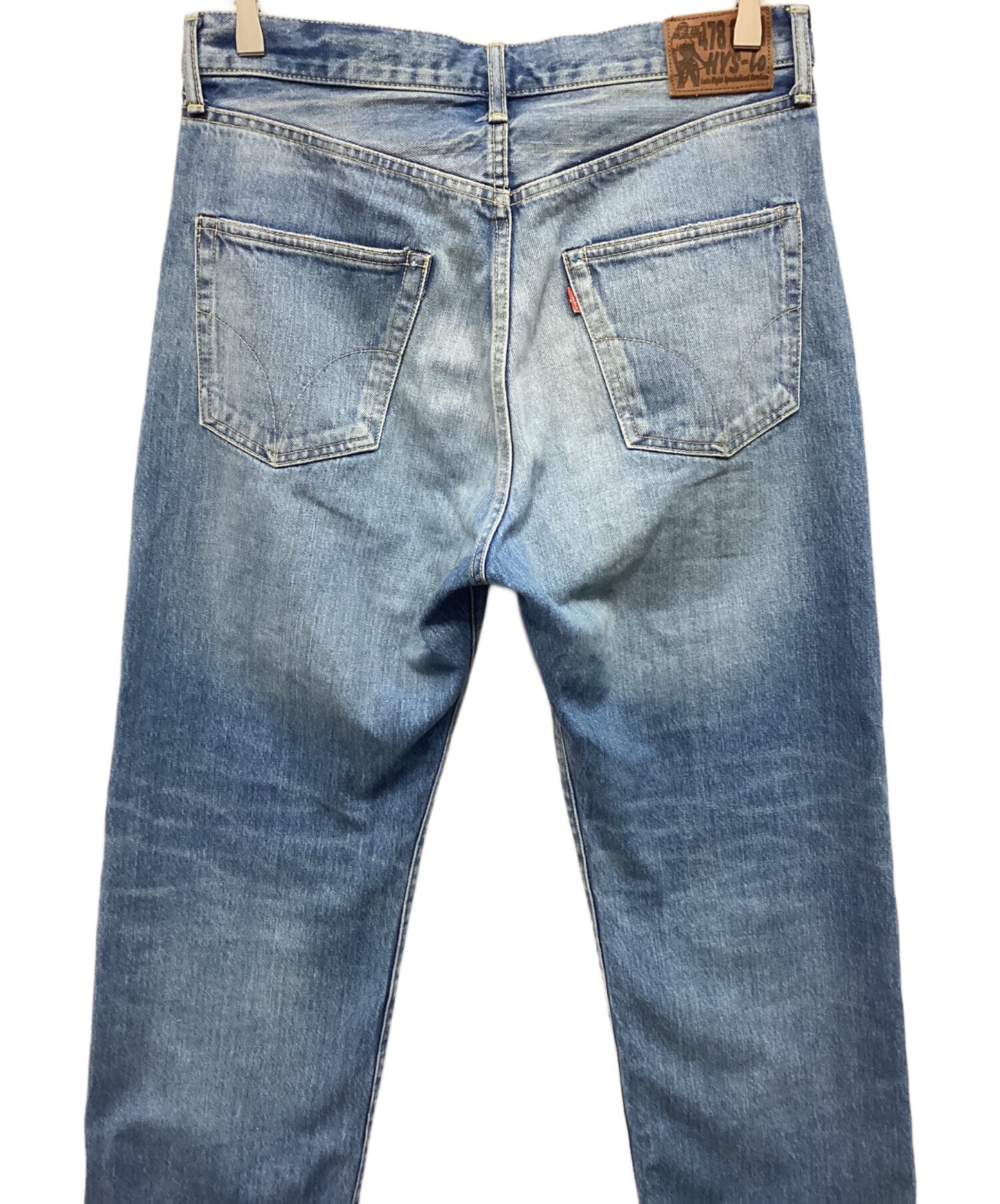 [Pre-owned] Hysteric Glamour RW CLASH processed 60'S XX denim straight pants 02233AP15