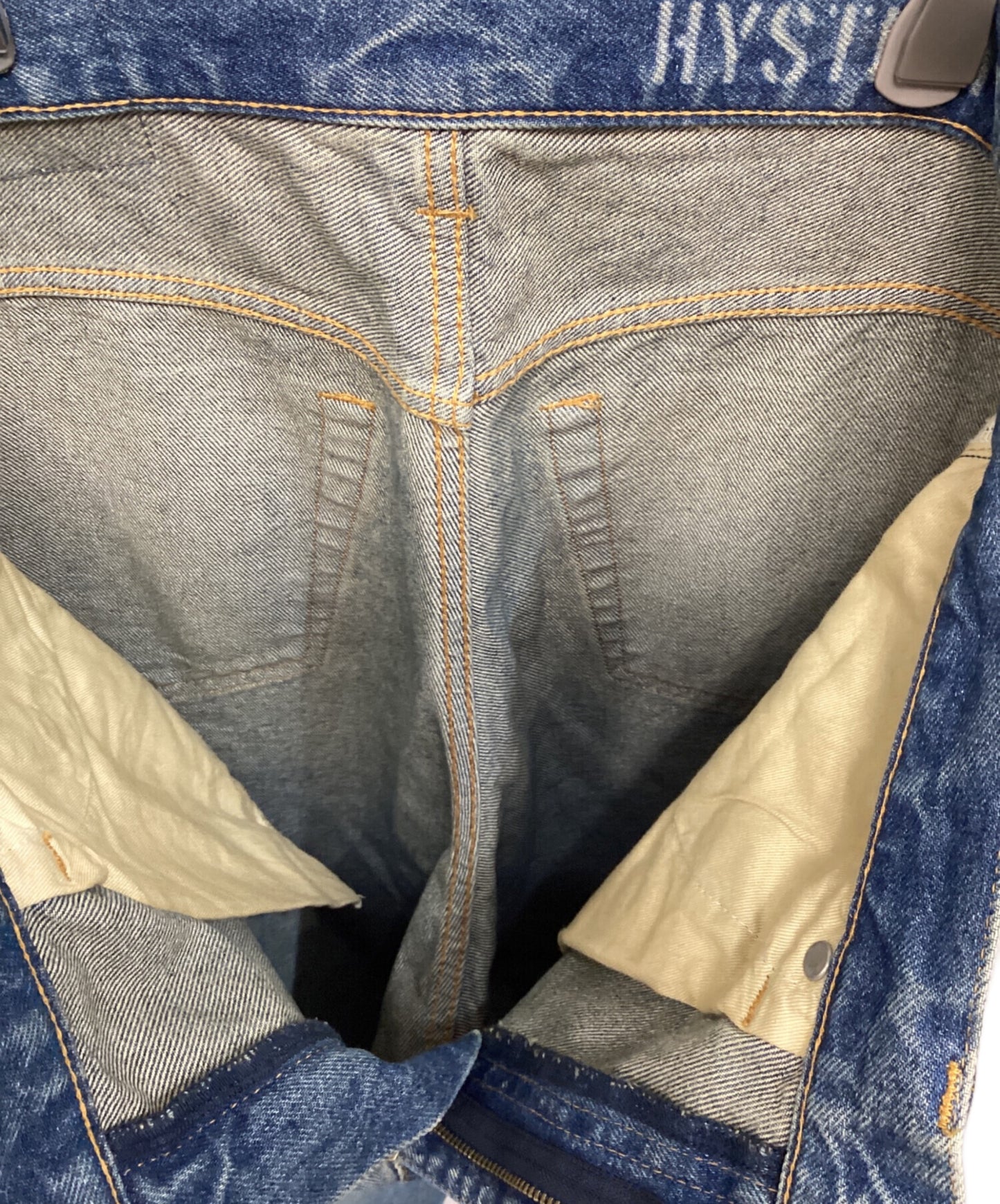 [Pre-owned] Hysteric Glamour denim pants 02223AP04