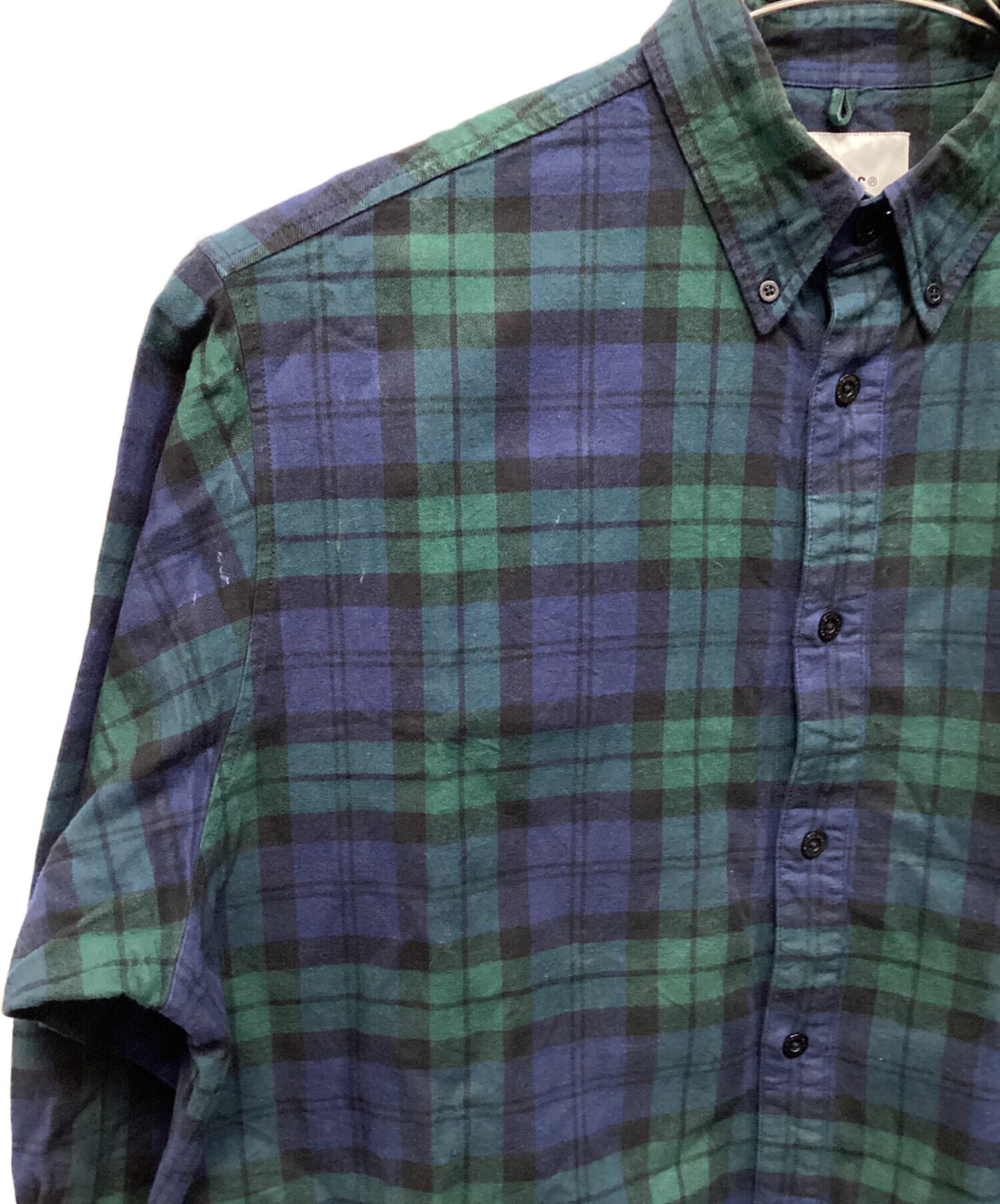 [Pre-owned] WTAPS blackwatch shirt 221TQDT-SHM03