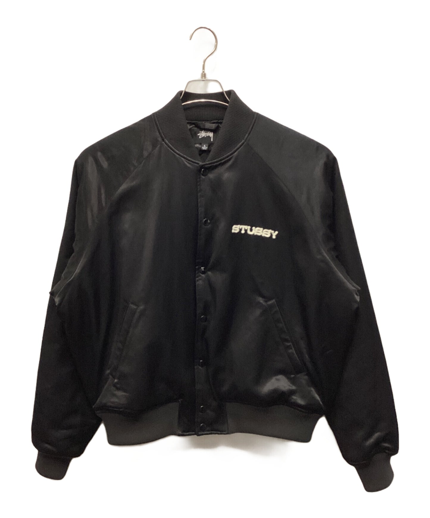 [Pre-owned] stussy Souvenir Jacket Black 115832