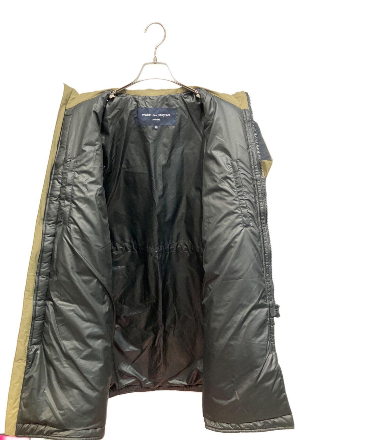 [Pre-owned] COMME des GARCONS Estelle rip cloth PRIMALOFT PrimaLoft AD2022 cotton coat HJ-C007