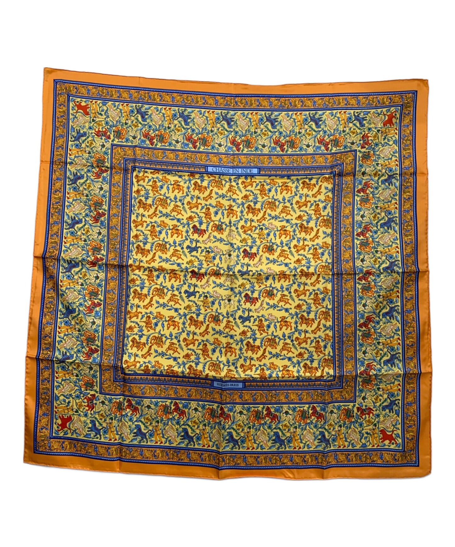 [Pre-owned] HERMES silk scarf