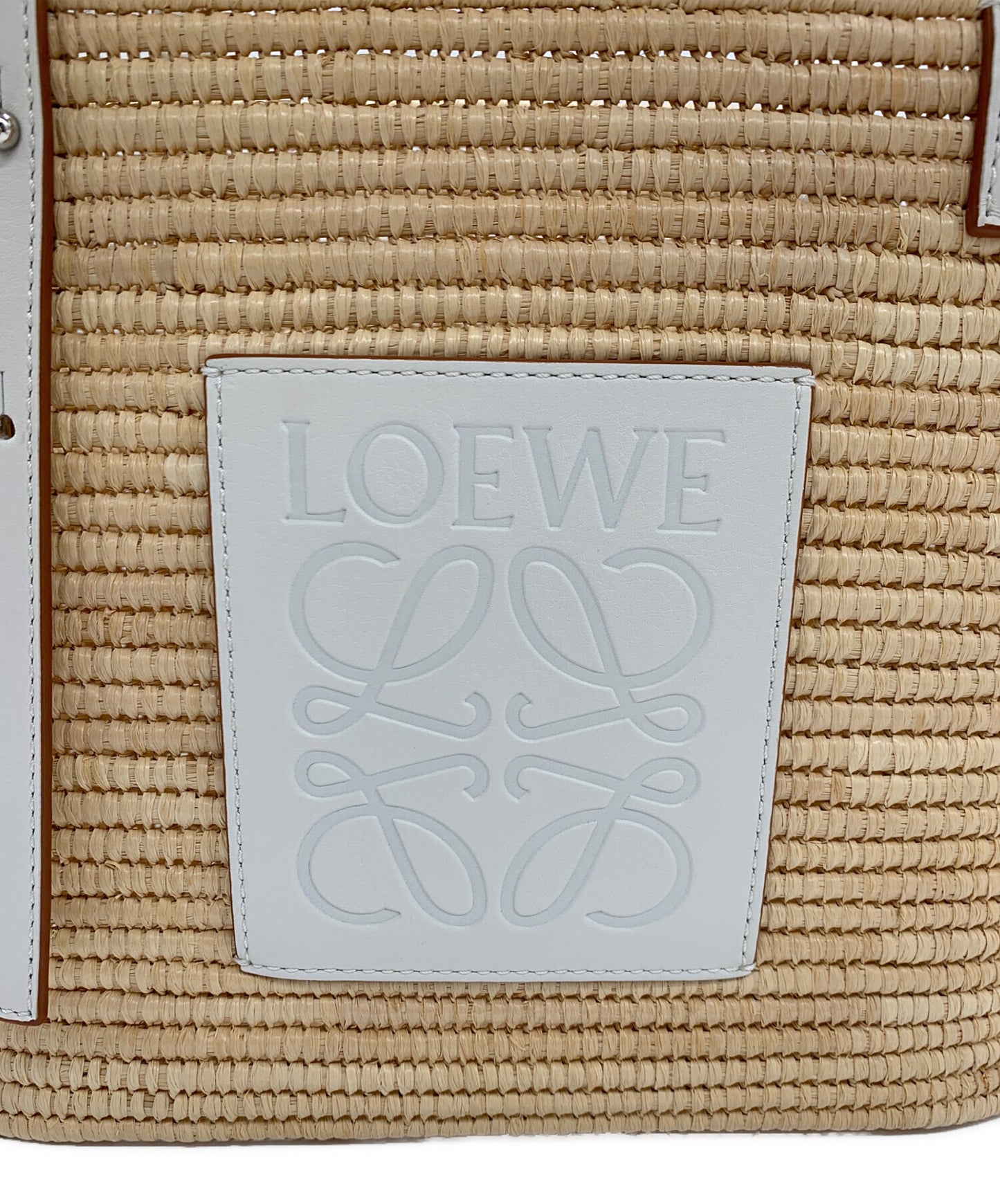 [Pre-owned] LOEWE Square E Basket Bag A223099X08