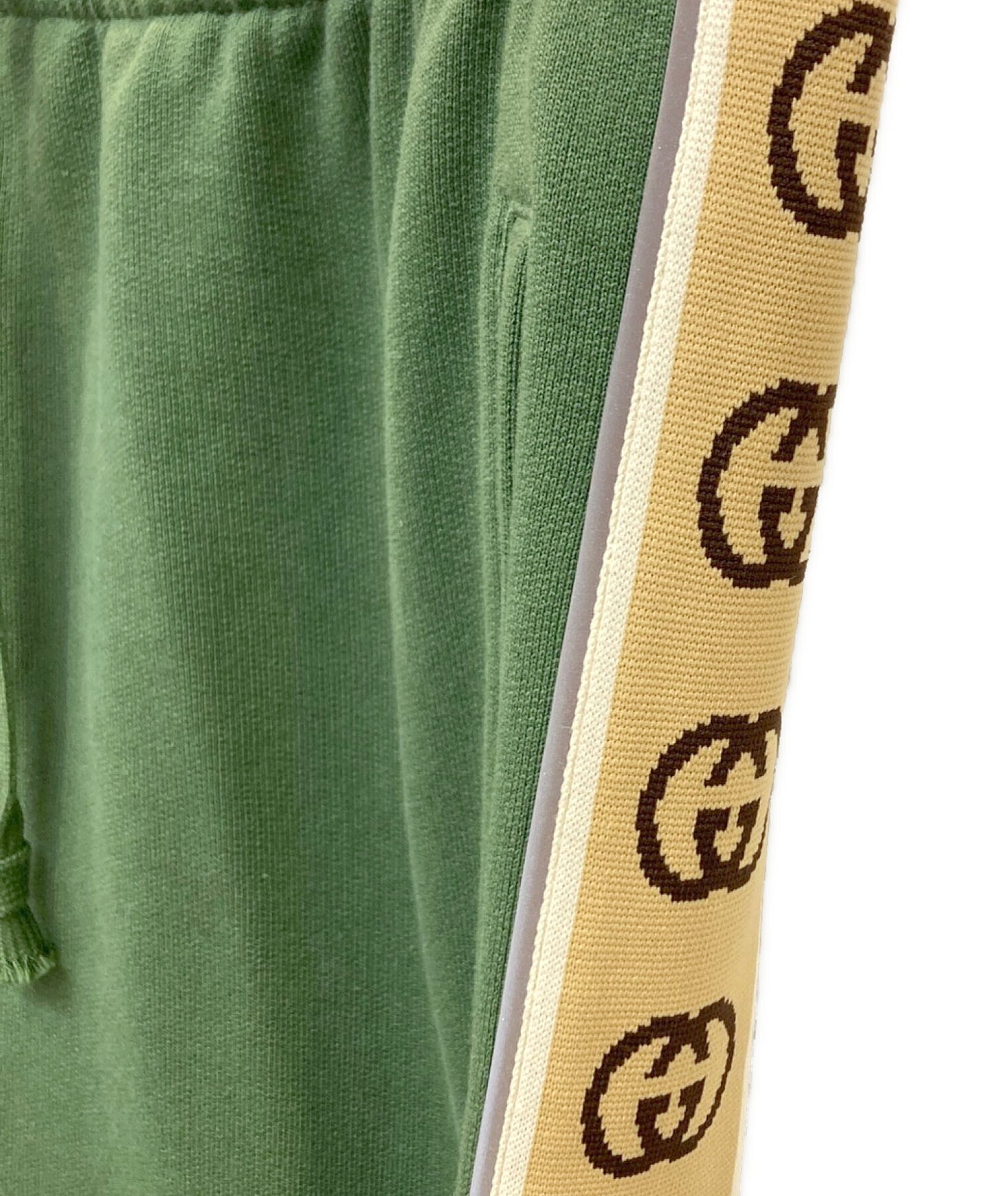 [Pre-owned] GUCCI Cotton Jogging Pant Jersey Trousers 630713 XJBUW