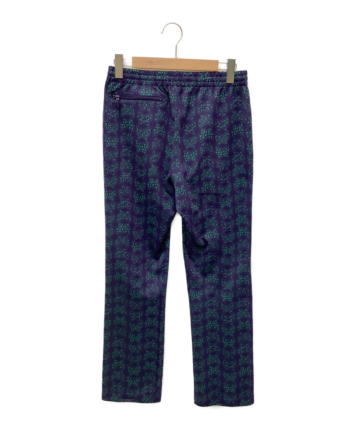 [Pre-owned] Needles Track Pant-Poly Jq. KP213.