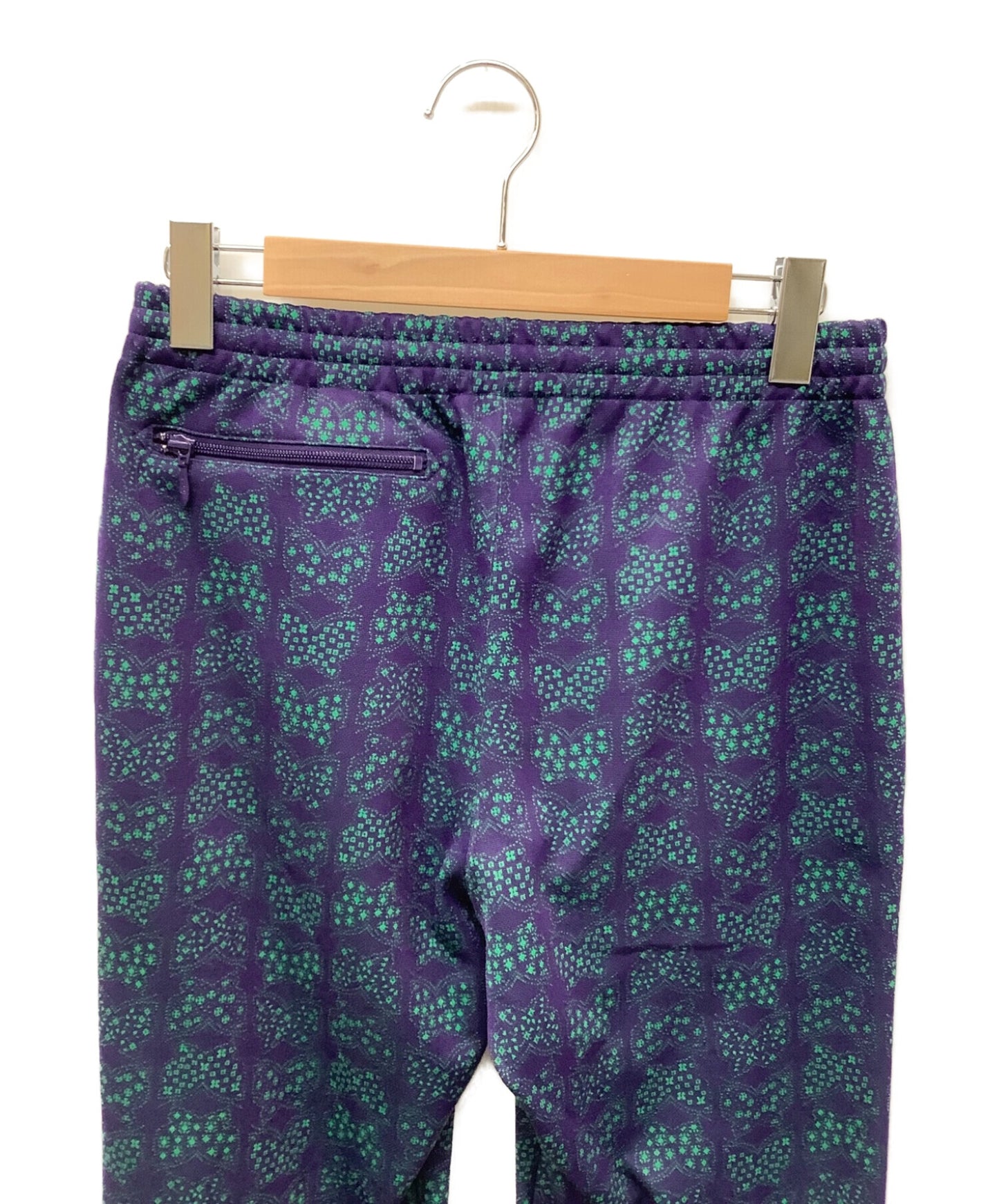 [Pre-owned] Needles Track Pant-Poly Jq. KP213.