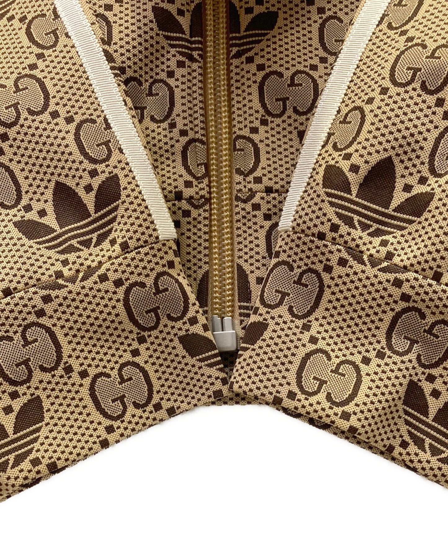 [Pre-owned] GUCCI GG Trefoil Zip Jacket 722998 XJE10