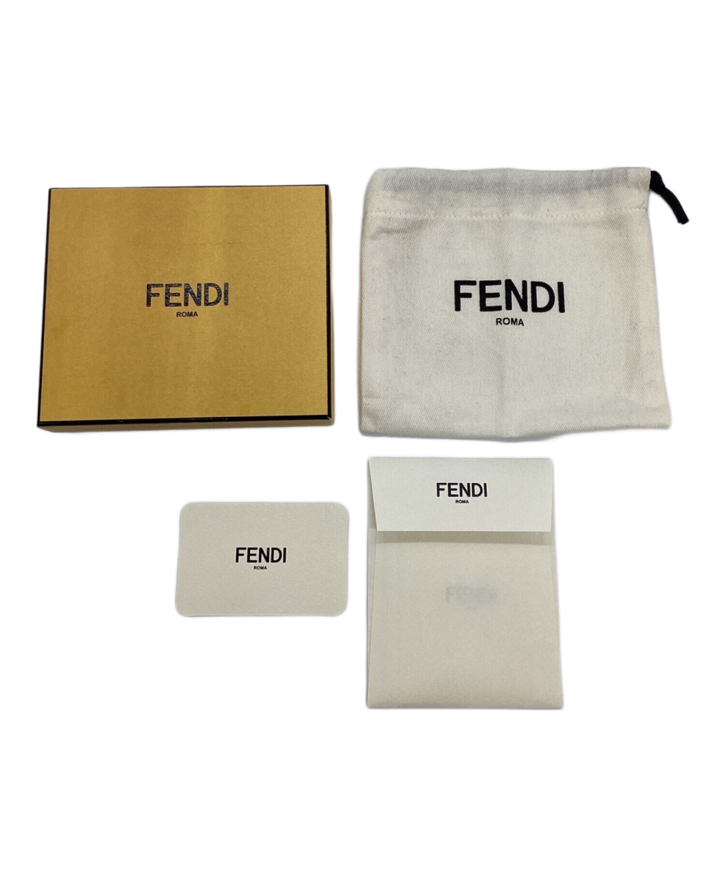 [Pre-owned] FENDI bi-fold wallet 7M0001