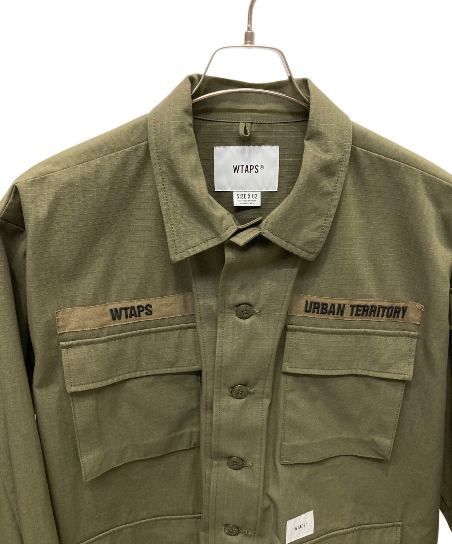 [Pre-owned] WTAPS jungle shirt 202WVDT-SHM01