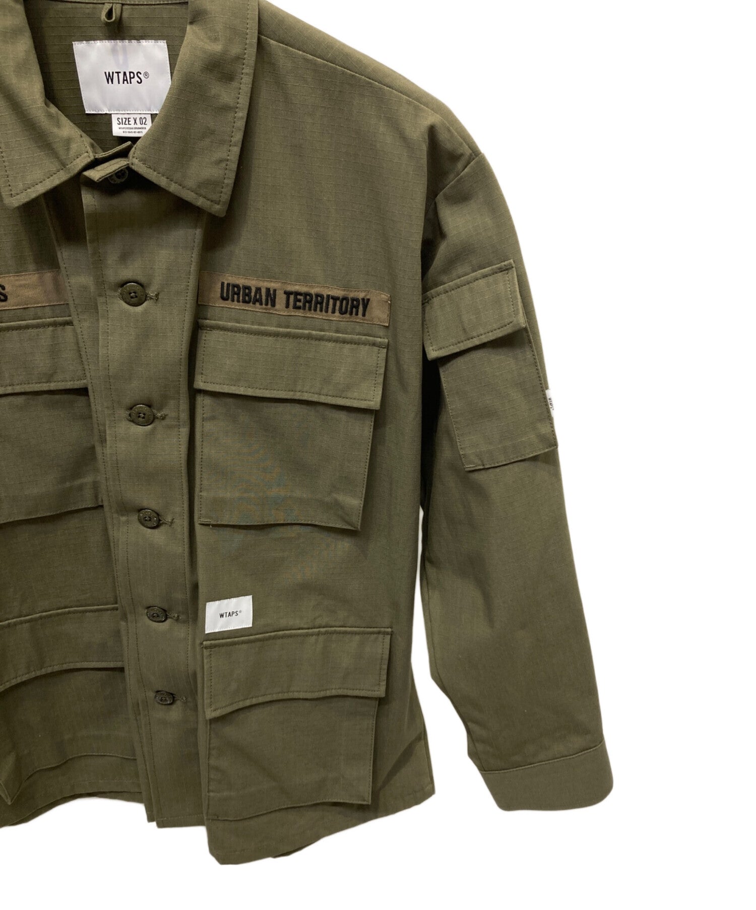 [Pre-owned] WTAPS jungle shirt 202WVDT-SHM01