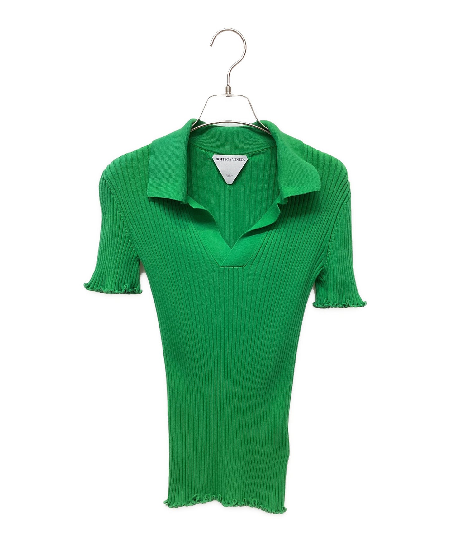 [Pre-owned] BOTTEGA VENETA knit polo shirt 672044 V16U0