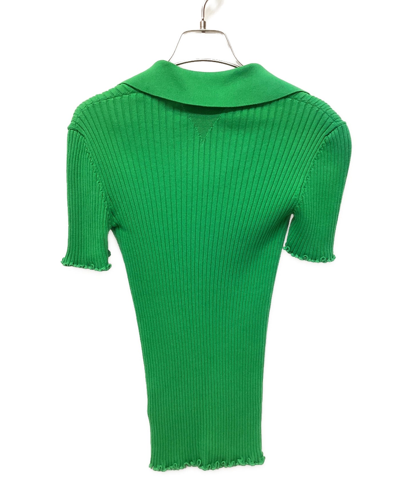 [Pre-owned] BOTTEGA VENETA knit polo shirt 672044 V16U0