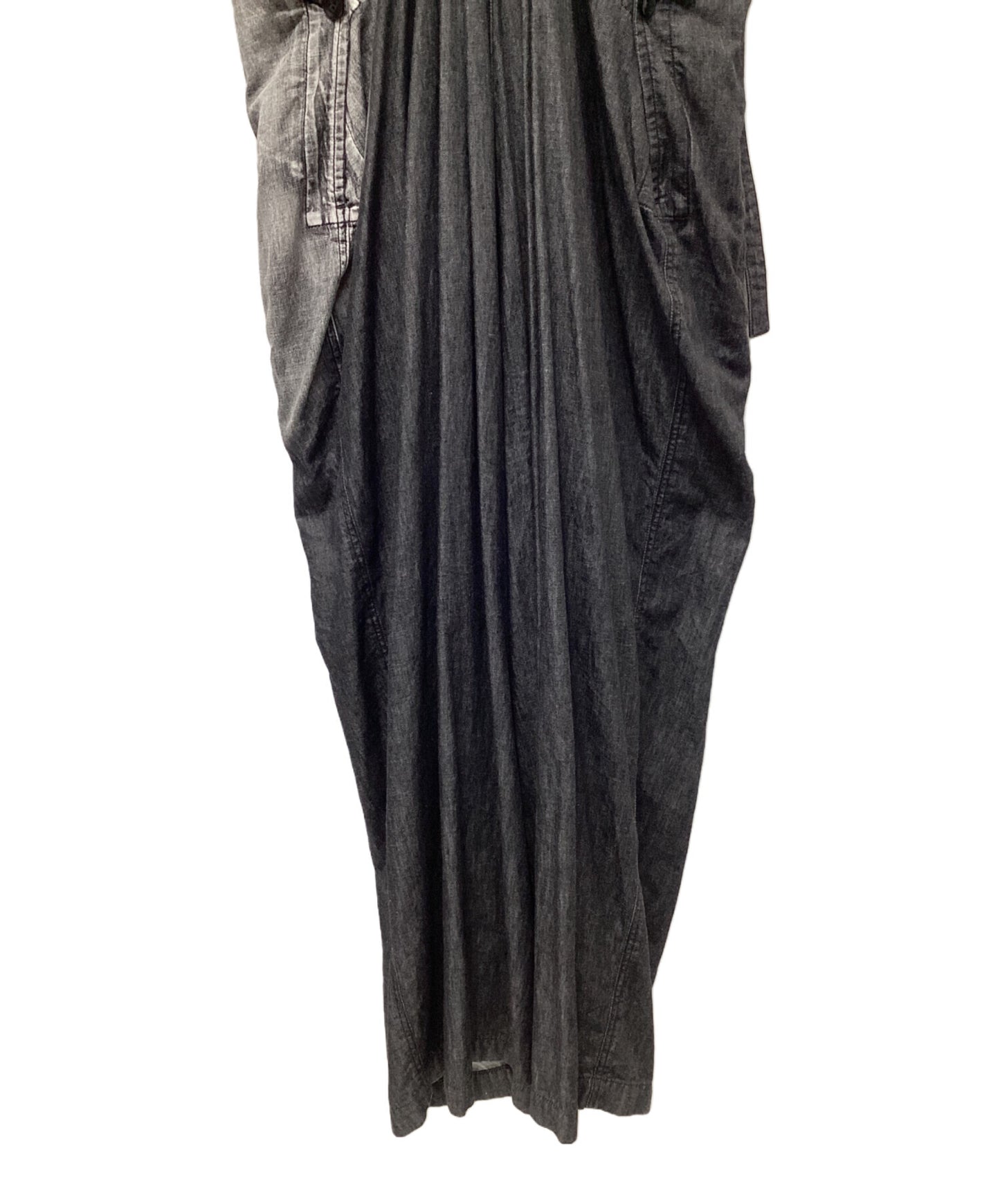 [Pre-owned] Y's 8OZ DENIM OVERALLS WITH STRAP YS-P40-932