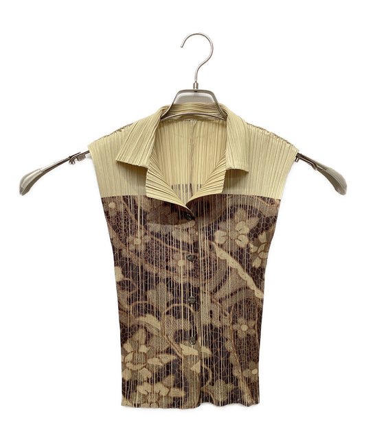 [Pre-owned] PLEATS PLEASE pleated blouse PP86-JK462