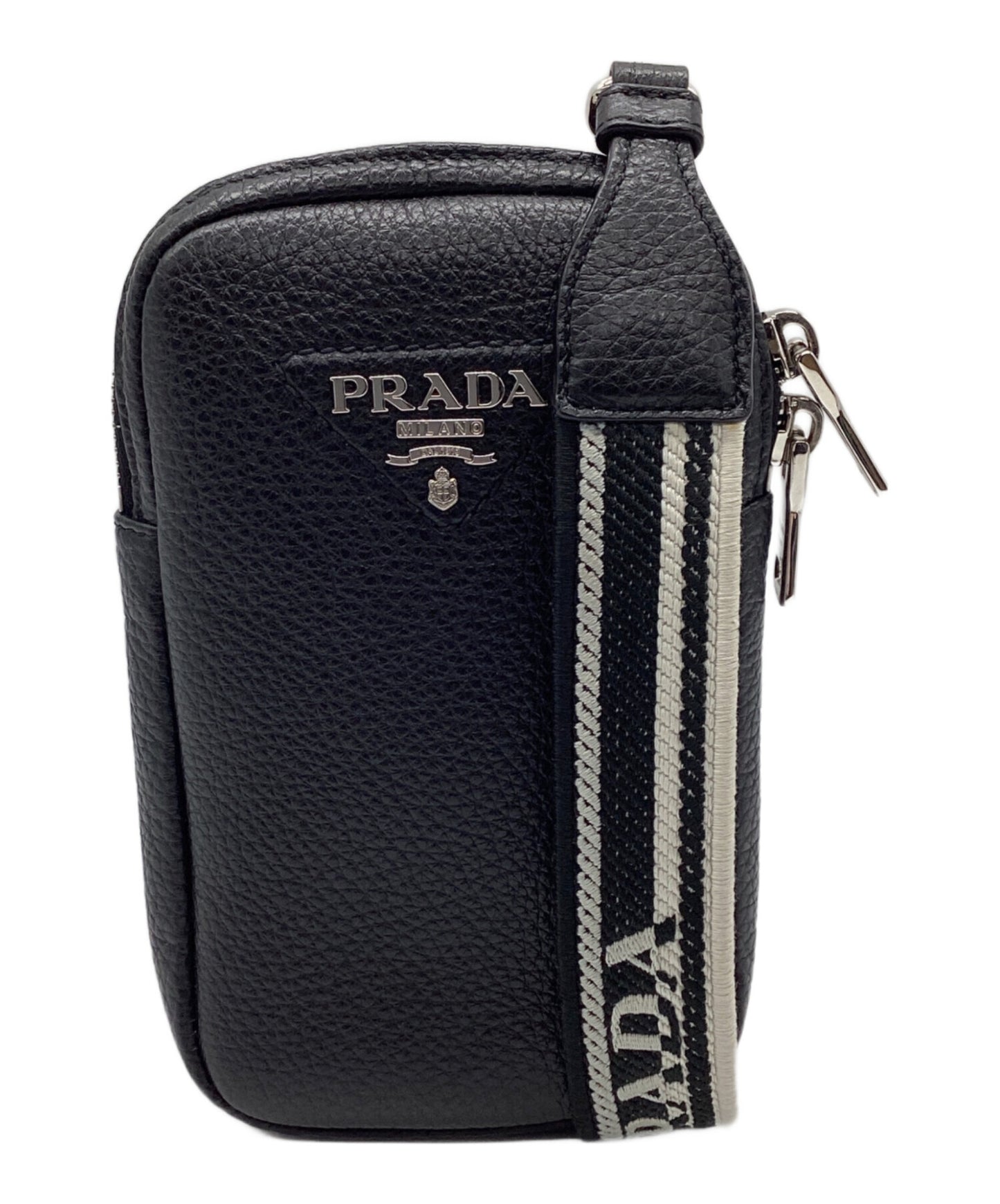 [Pre-owned] PRADA VIT.DAINO SOFT / NERO 1BP027 2DKV F0002