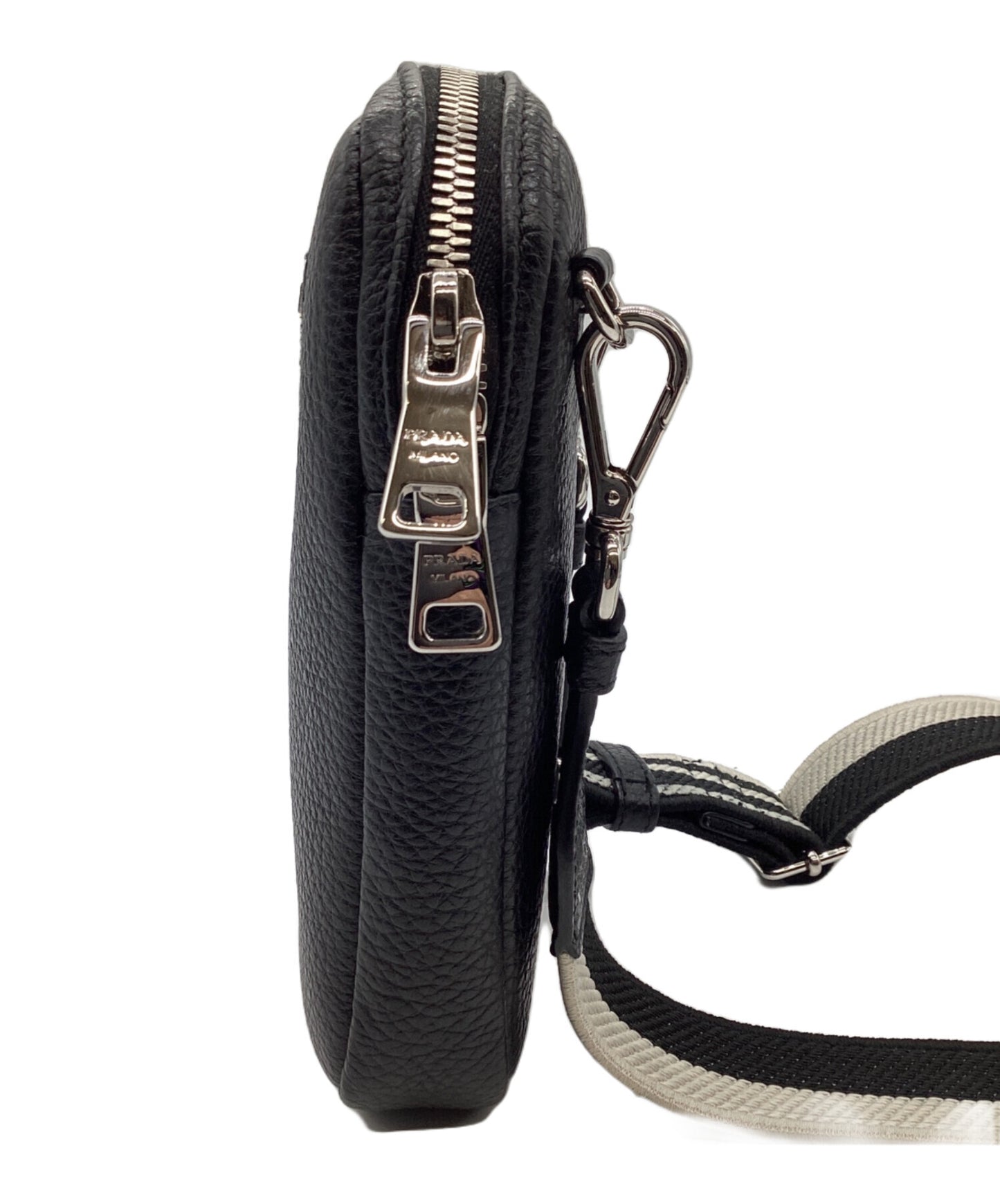 [Pre-owned] PRADA VIT.DAINO SOFT / NERO 1BP027 2DKV F0002