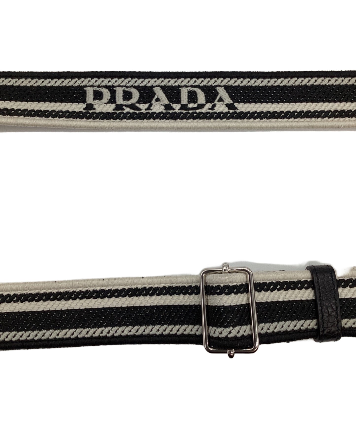 [Pre-owned] PRADA VIT.DAINO SOFT / NERO 1BP027 2DKV F0002