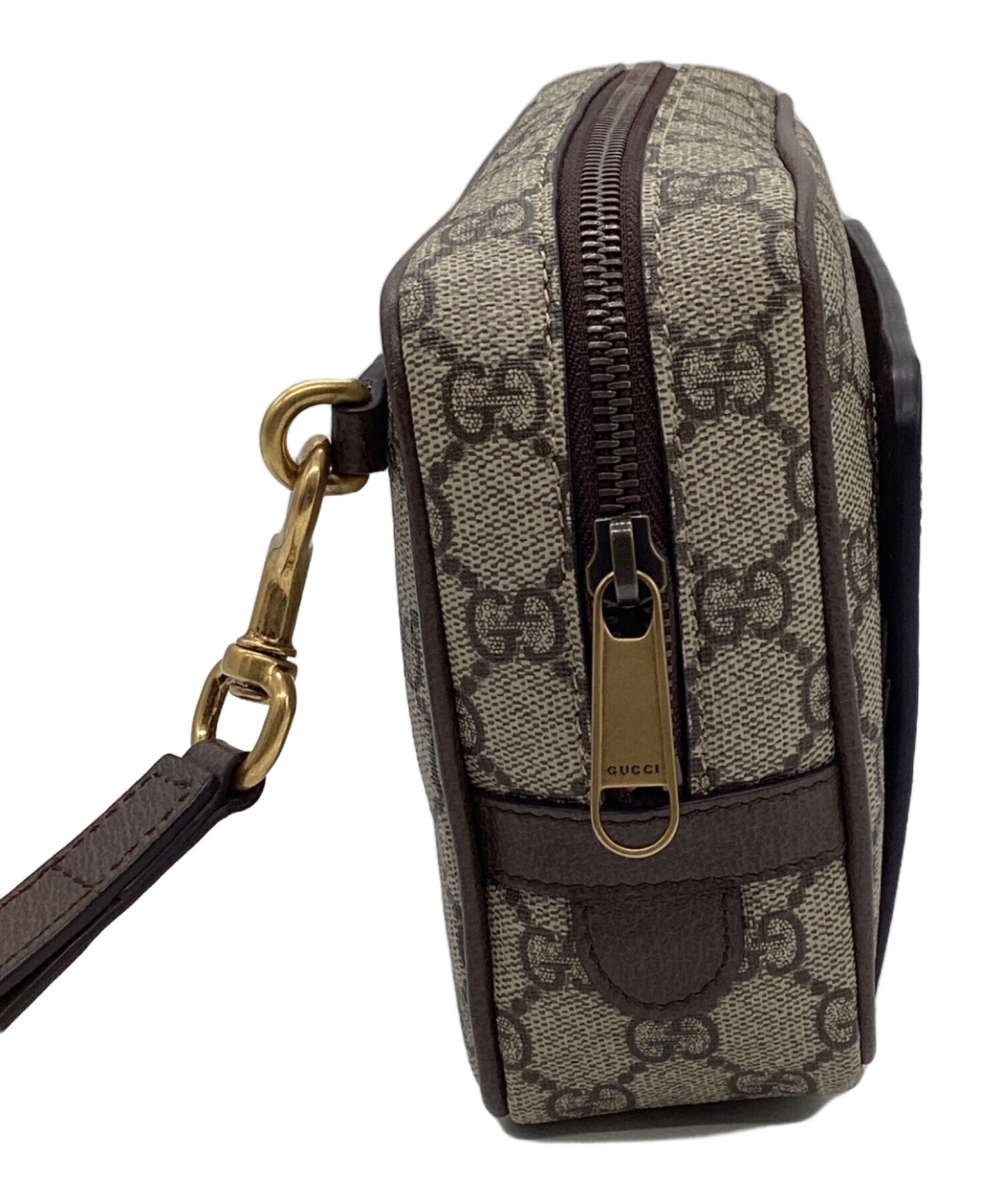 [Pre-owned] GUCCI Off-Deer GG Pouch 760245-96iwt-8745