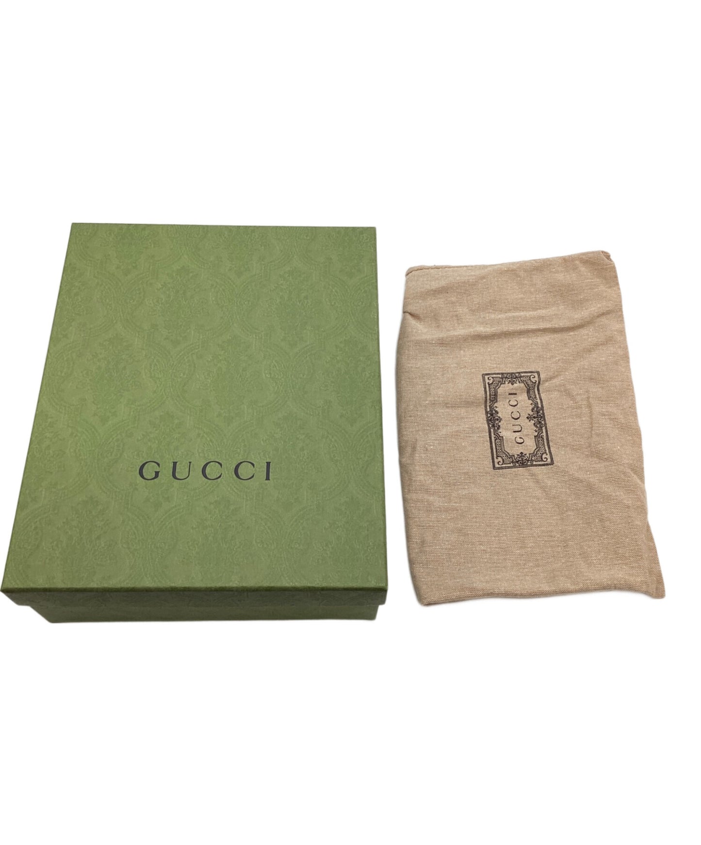 [Pre-owned] GUCCI Off-Deer GG Pouch 760245-96iwt-8745