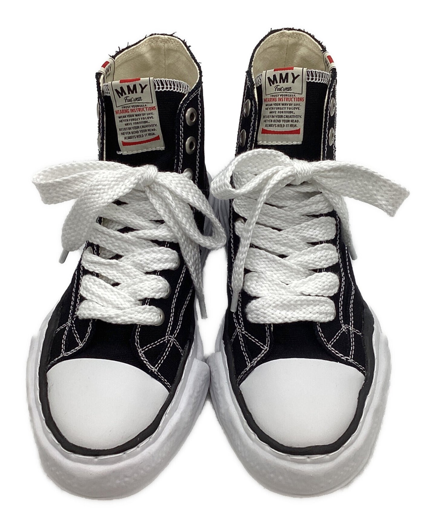 [Pre-owned] Maison MIHARA YASUHIRO PETERSON CANVAS HIGH A06FW702