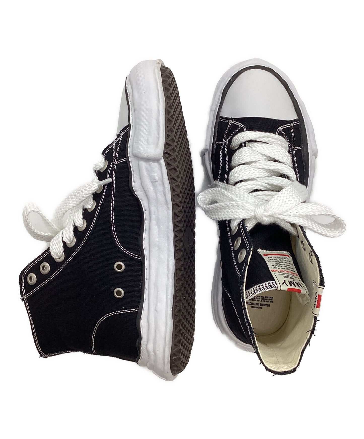 [Pre-owned] Maison MIHARA YASUHIRO PETERSON CANVAS HIGH A06FW702