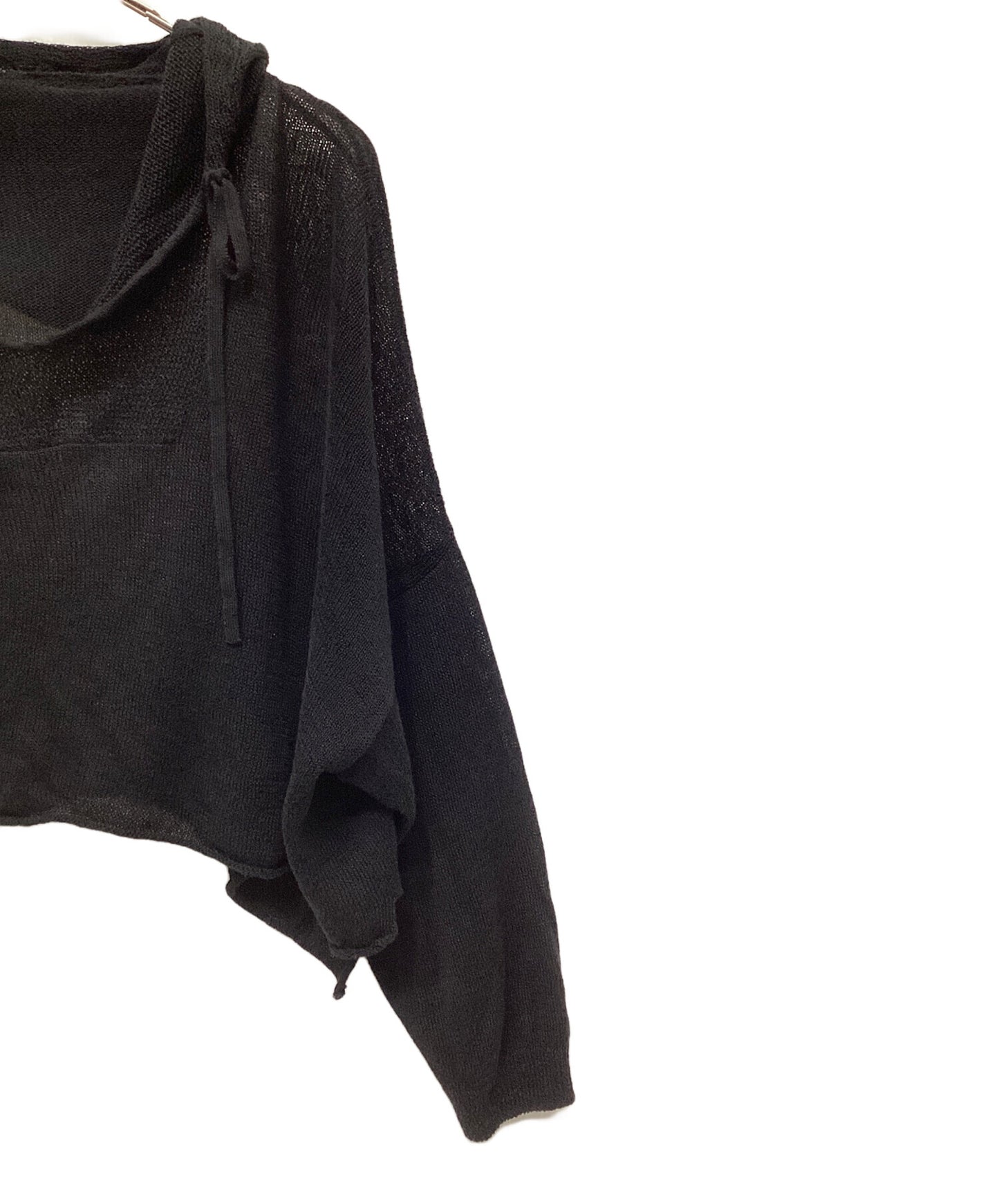 [Pre-owned] Y's JERSEY BROAD STITCH SKIPPER HOODIE PULLOVER YT-K88-682