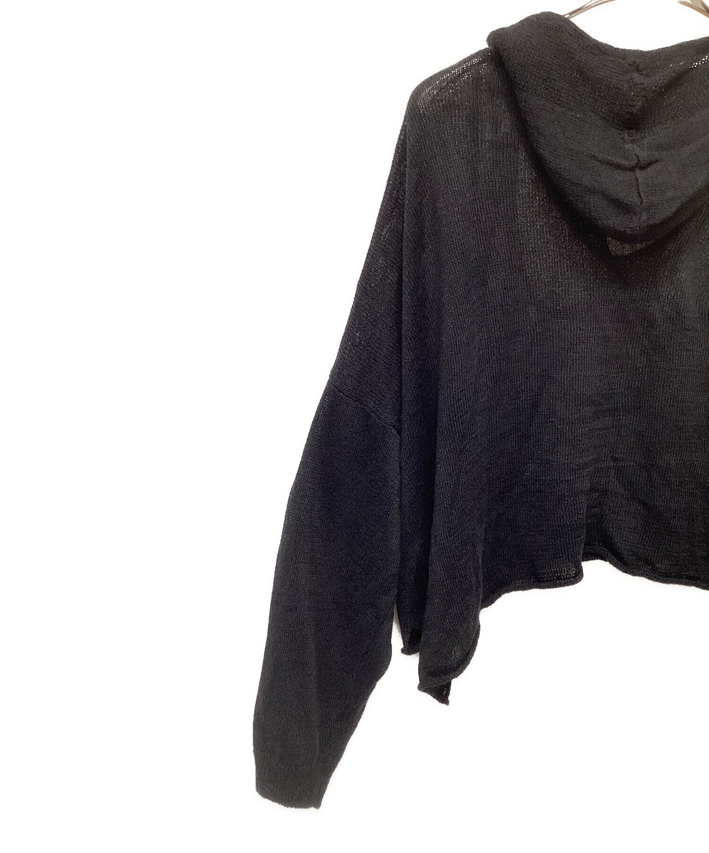 [Pre-owned] Y's JERSEY BROAD STITCH SKIPPER HOODIE PULLOVER YT-K88-682