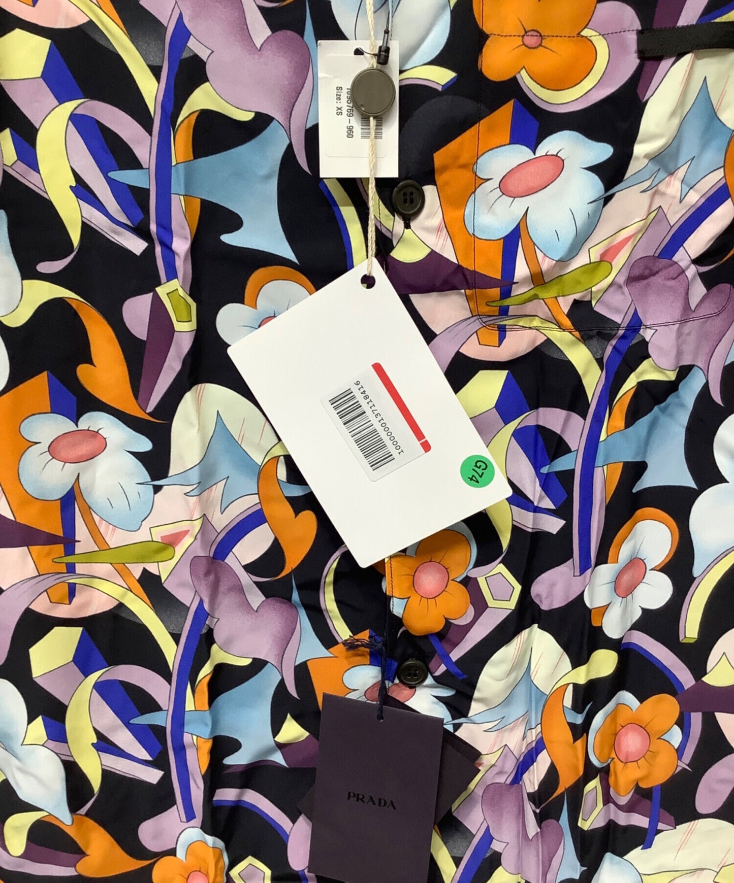 [Pre-owned] PRADA open-collared shirt UCS305