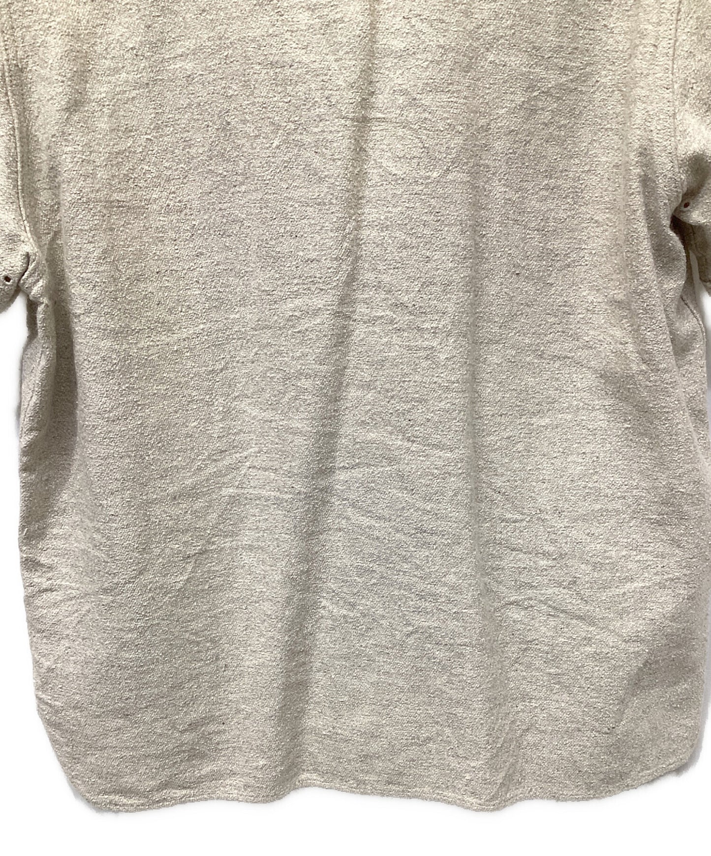 [Pre-owned] VISVIM DUGOUT SHIRT S/S WOOL/LINEN 0115105011029