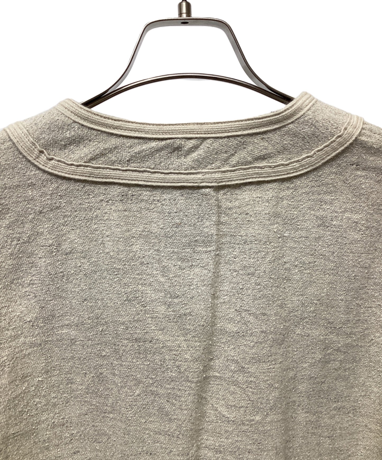 [Pre-owned] VISVIM DUGOUT SHIRT S/S WOOL/LINEN 0115105011029