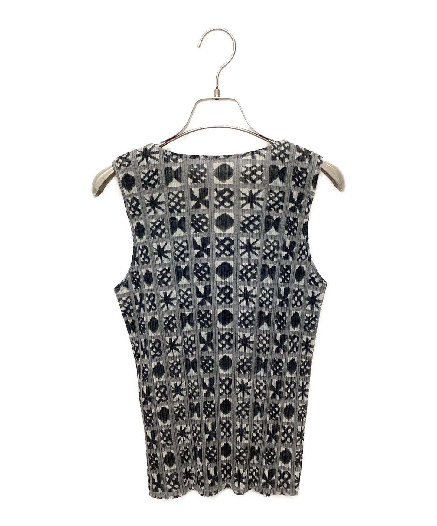 [Pre-owned] PLEATS PLEASE sleeveless blouse PP94-JK600