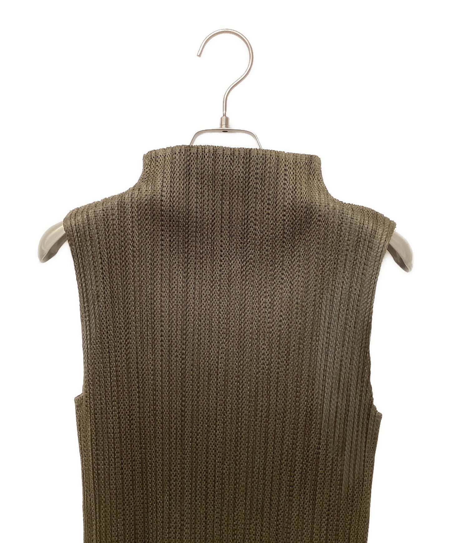[Pre-owned] PLEATS PLEASE sleeveless blouse PP14-JK672