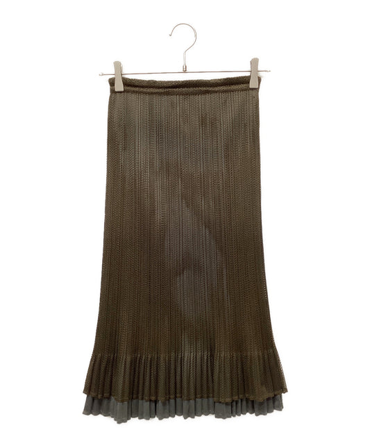 [Pre-owned] PLEATS PLEASE tricot pleated skirt PP14-JG574