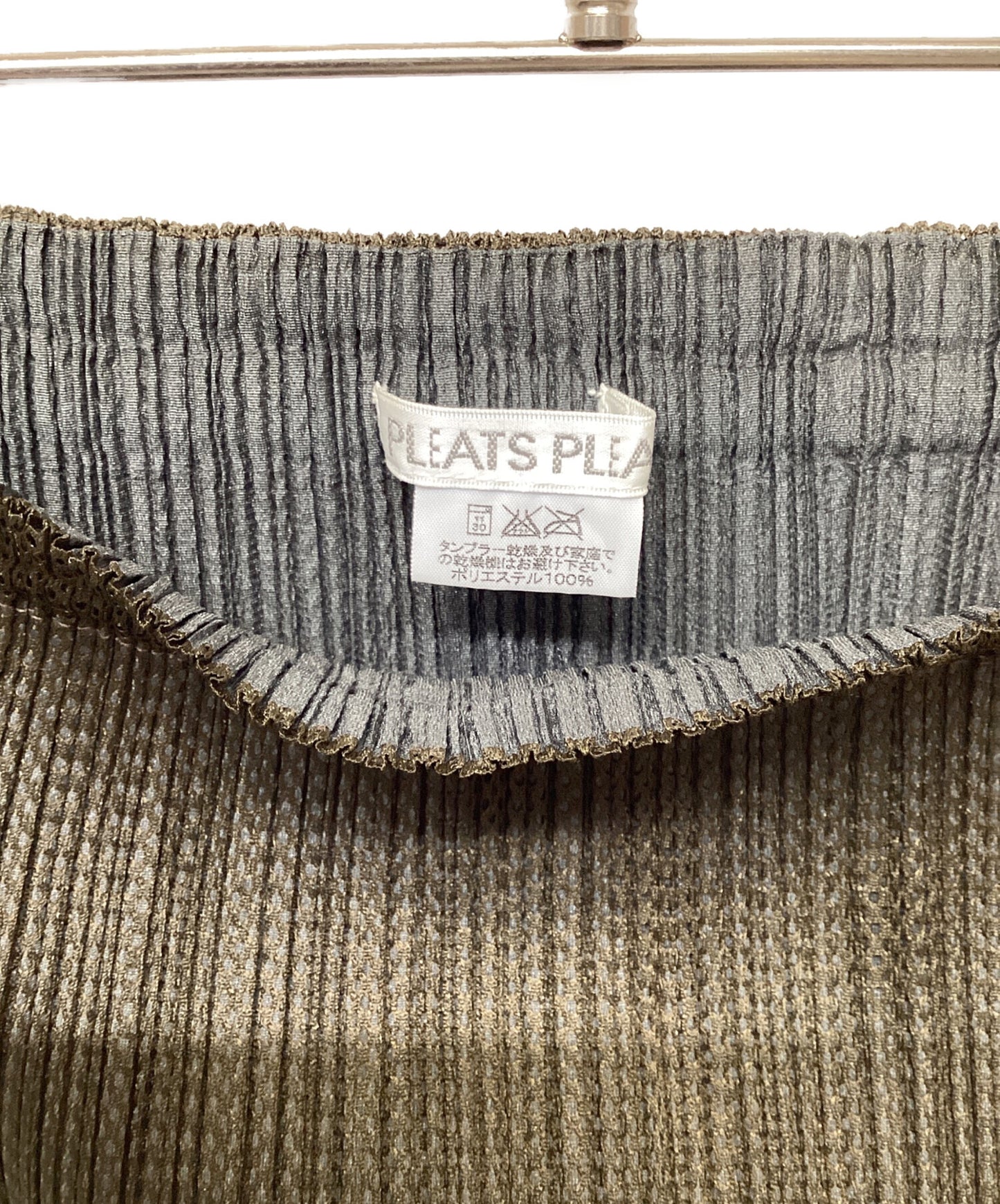 [Pre-owned] PLEATS PLEASE tricot pleated skirt PP14-JG574