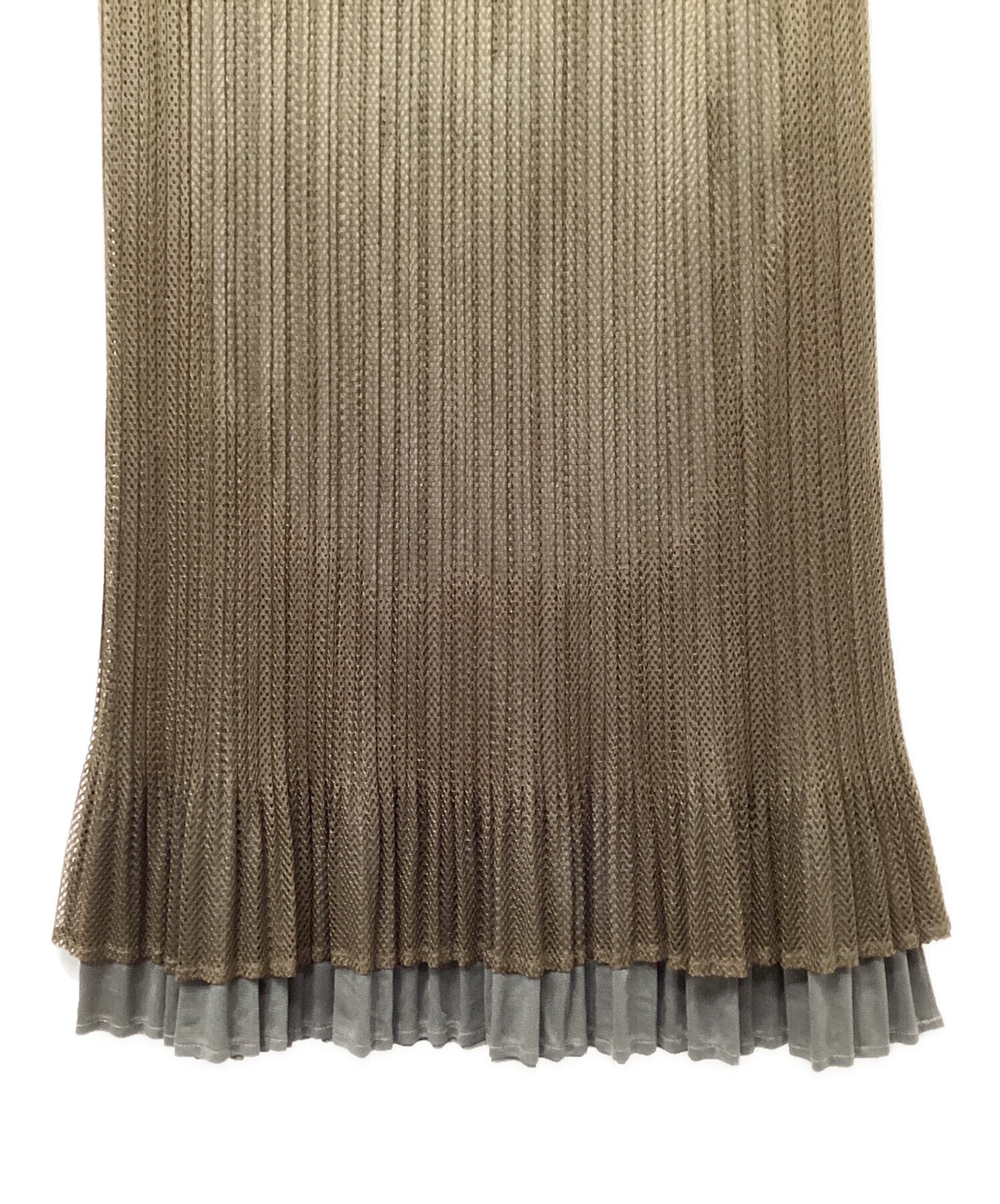[Pre-owned] PLEATS PLEASE tricot pleated skirt PP14-JG574