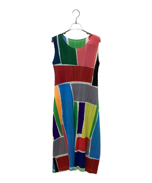 [Pre-owned] PLEATS PLEASE Sleeveless dress PP61-JH733