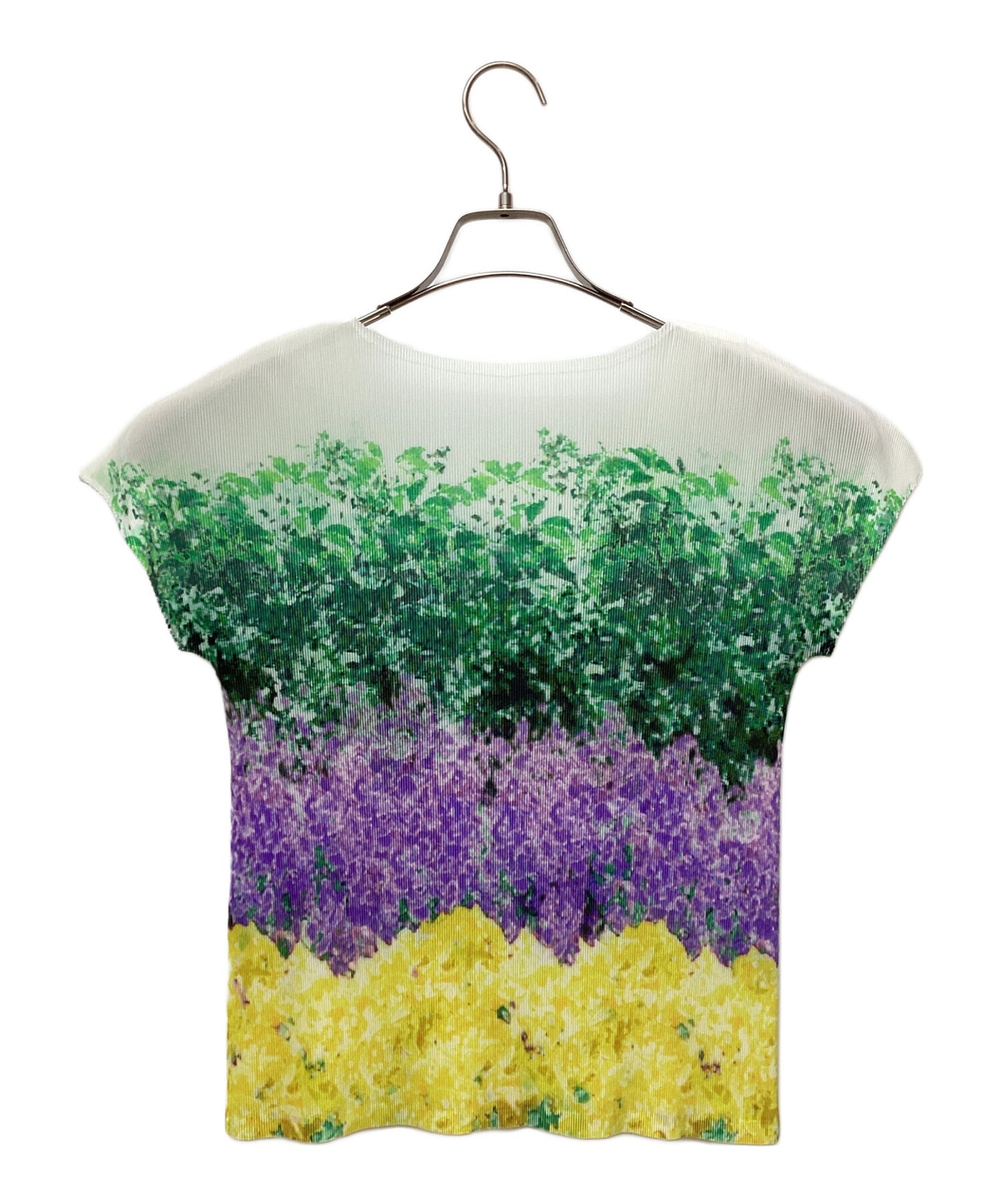 [Pre-owned] PLEATS PLEASE short-sleeved cut-and-sew PP13FK332