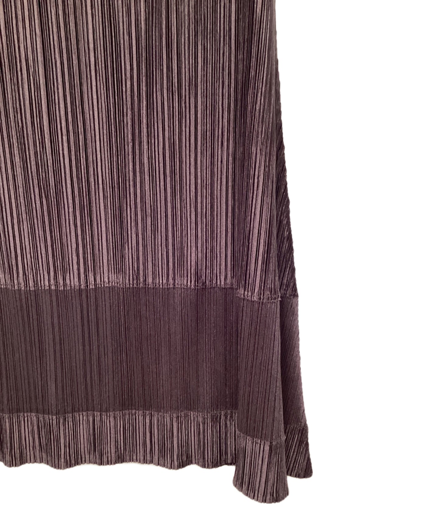 [Pre-owned] PLEATS PLEASE bicolor-switched pleated skirt PP93-JG692