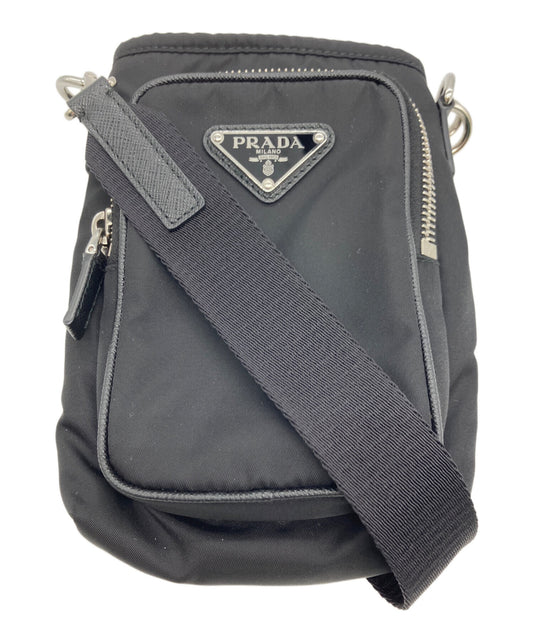 [Pre-owned] PRADA Re-Nylon Smart Phone Case 2ZH155