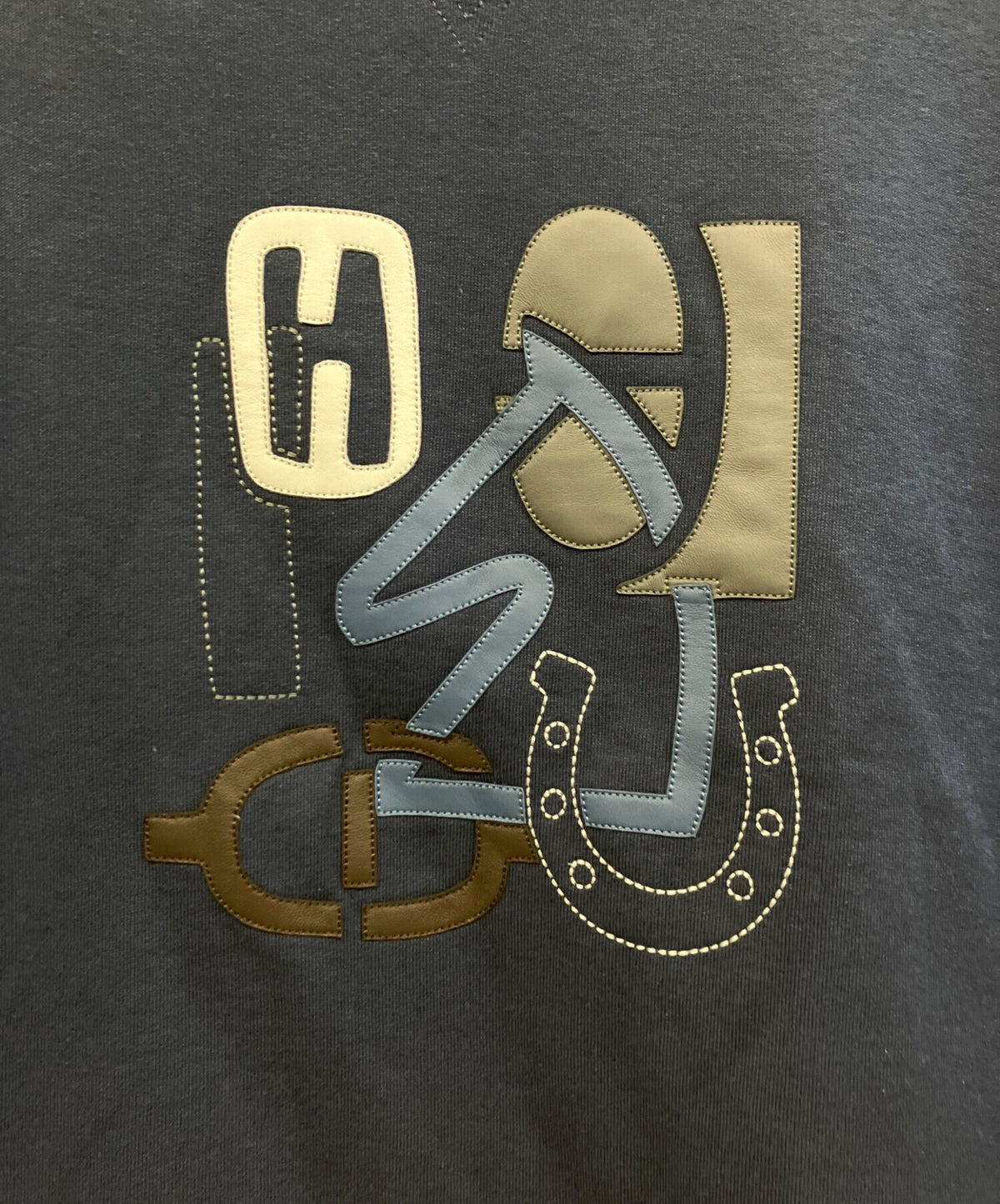 [Pre-owned] HERMES H Puzzle Sweatshirt